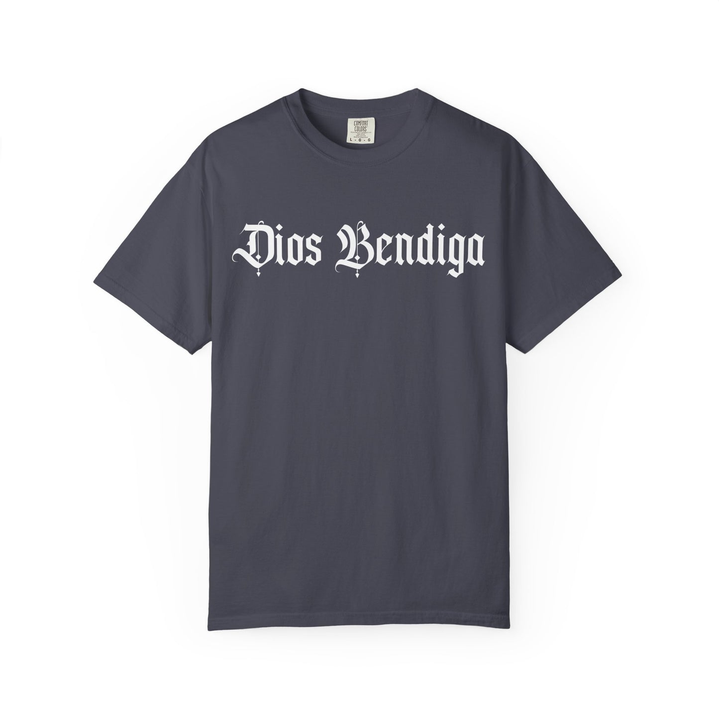 Dios Bendiga Shirt |  Chicano Streetwear Tee | Latino Graphic Tee | Camisa Cristiana | Comfort Colors T Shirt