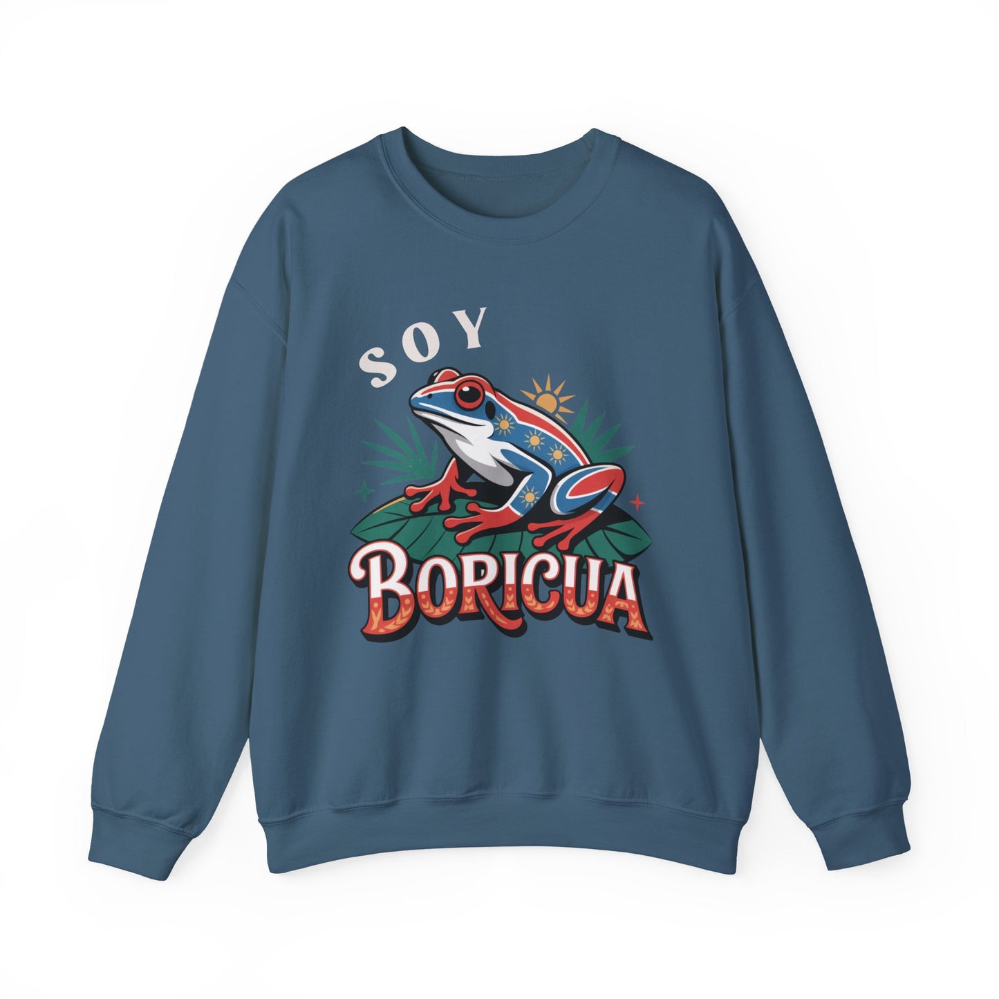 Boricua Sweatshirt - Puerto Rican Pride Hoodie Gift - Orgullo Boricua - PR Pride Wear - Isla del Encanto Clothing