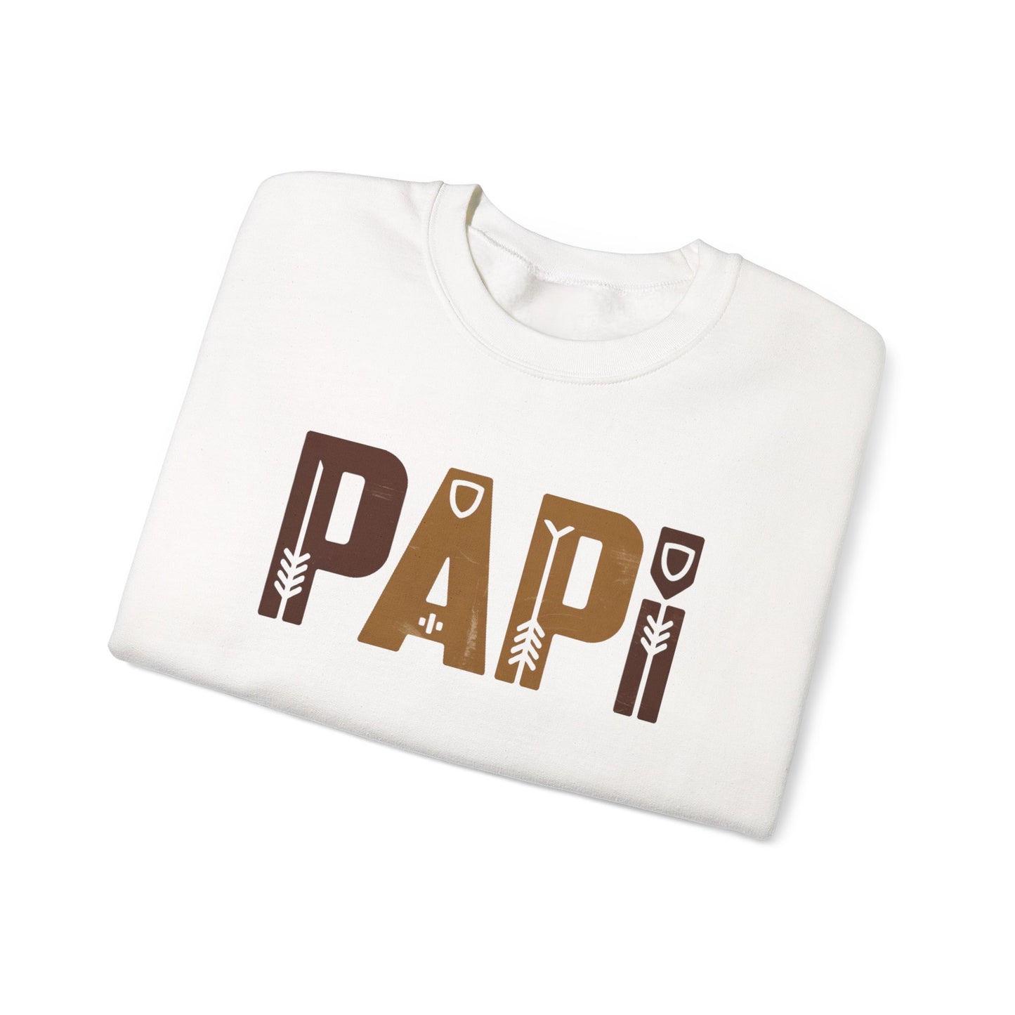 Hola Papi Sweatshirt - Funny Latino Dad Gift - Hispanic Family Humor - Spanish Papi Chulo Shirt