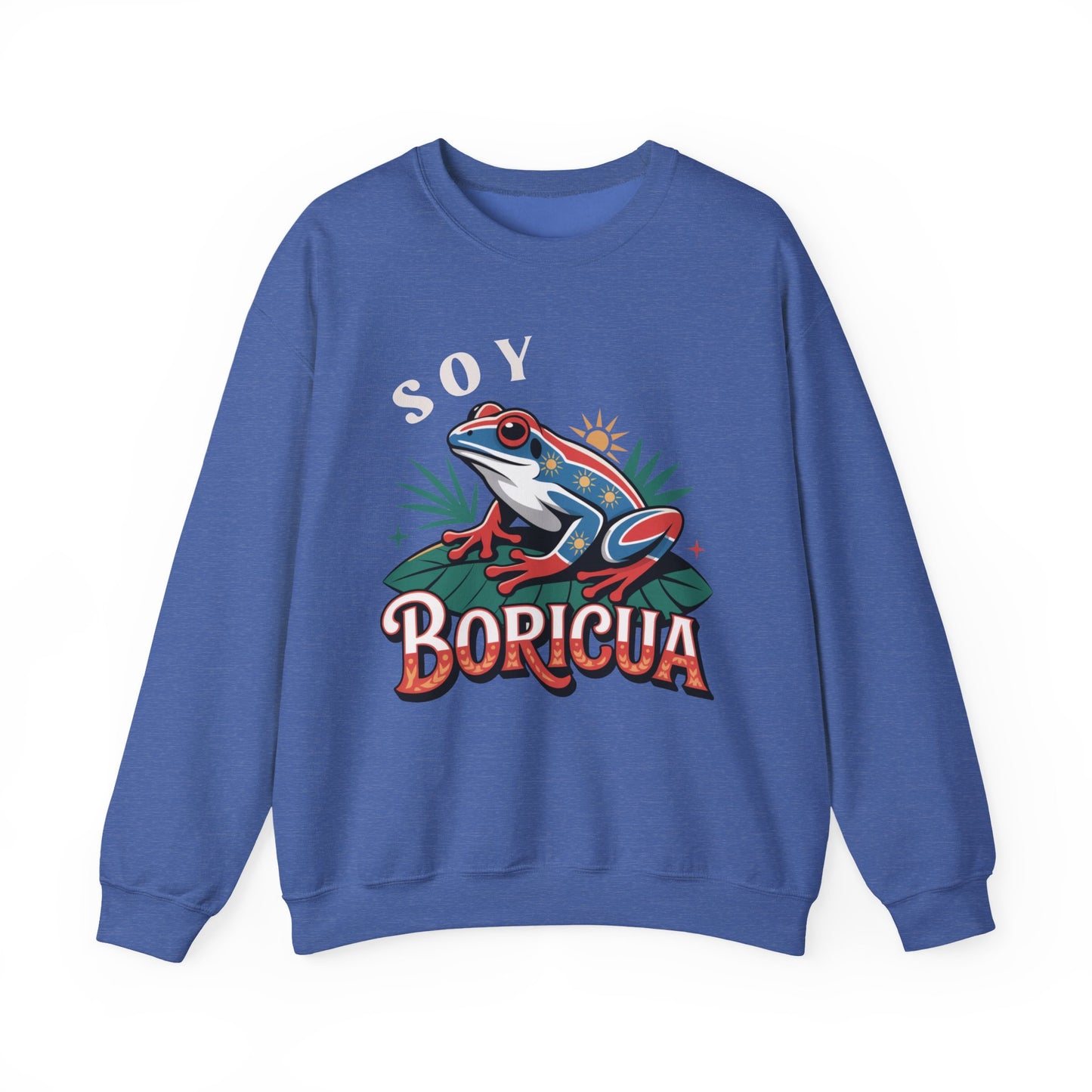 Boricua Sweatshirt - Puerto Rican Pride Hoodie Gift - Orgullo Boricua - PR Pride Wear - Isla del Encanto Clothing
