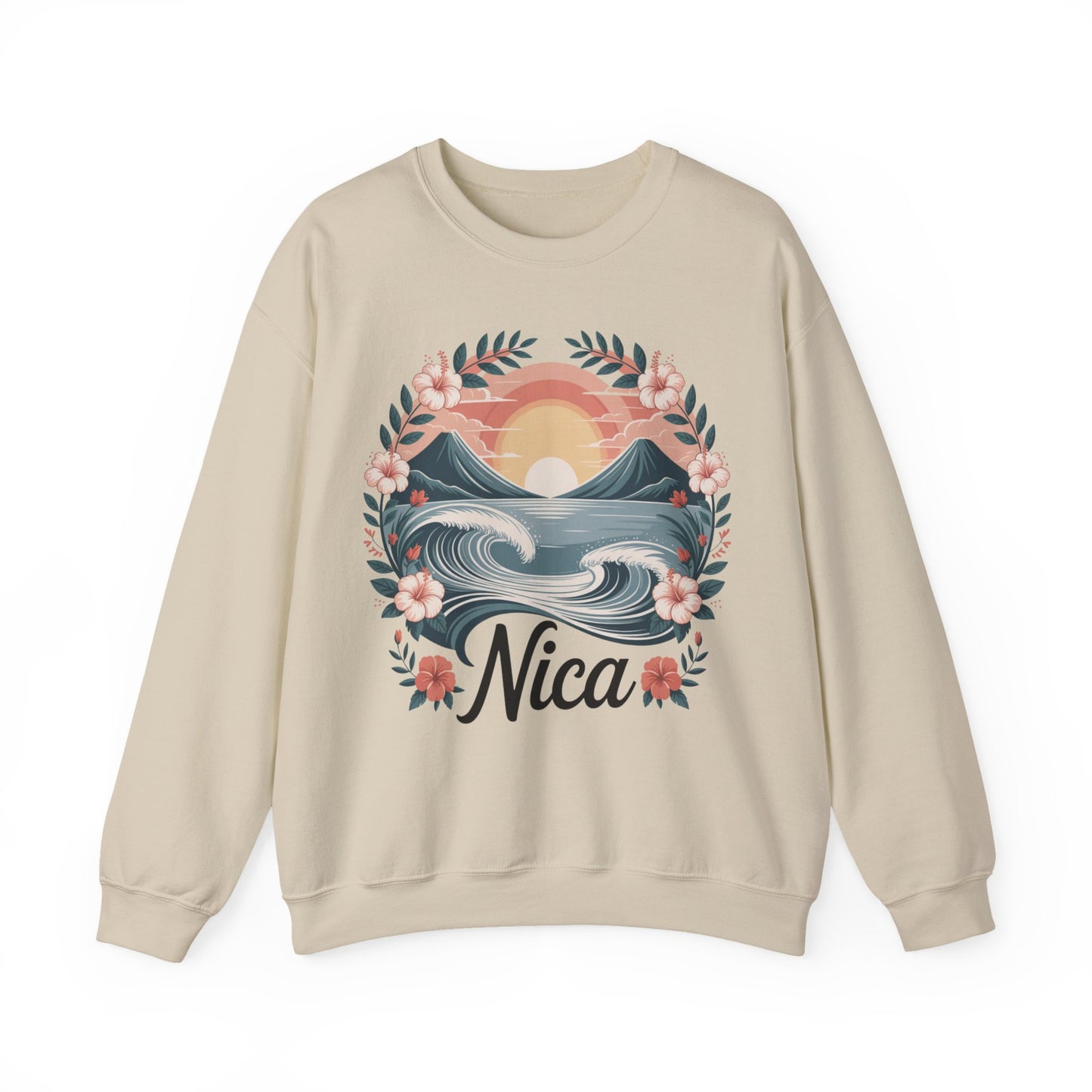 Nicaragua Sweatshirt — Nica Pride Hoodie, Nicaragüense Gift, Central American Heritage, Orgullo Nica, Hispanic Pride Apparel (view 2 of 15)