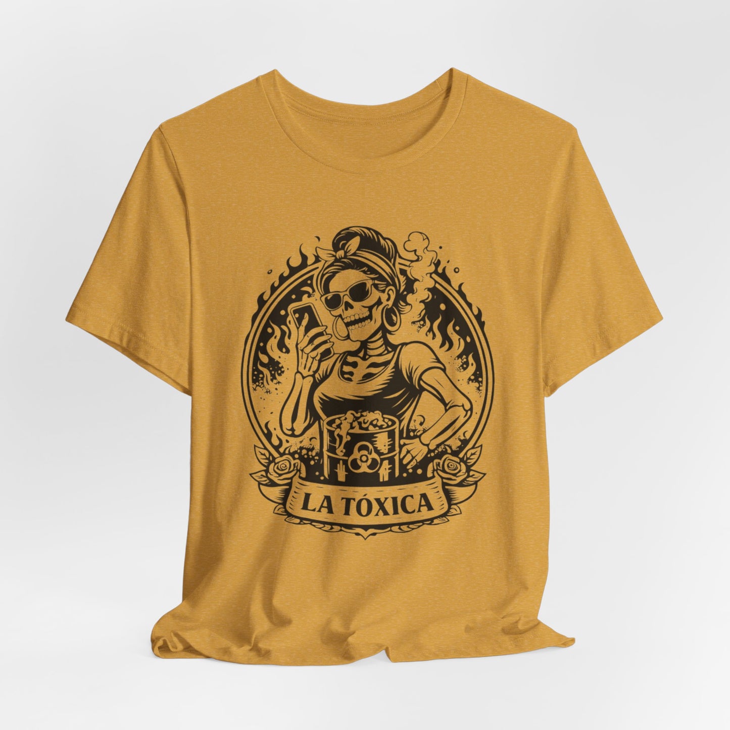 La Toxica T-Shirt - Sassy Latina Empowerment Tee - Funny Spanish Shirt Gift for Her - Latina Attitude Camisa