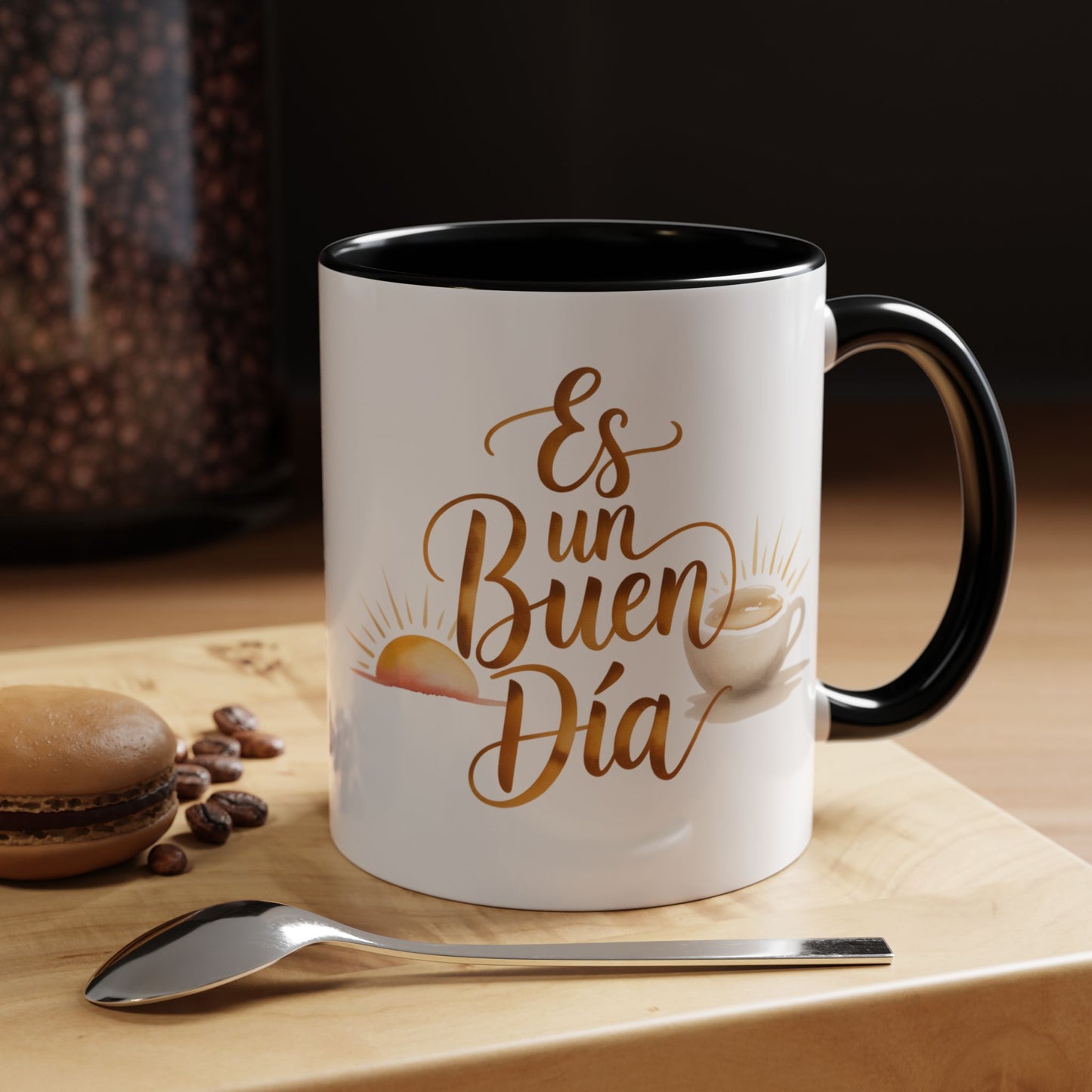 Es Un Buen Dia Mug - Latino Morning Coffee Cup | Spanish Quote Gift | Positive Vibes Mug | Hispanic Heritage