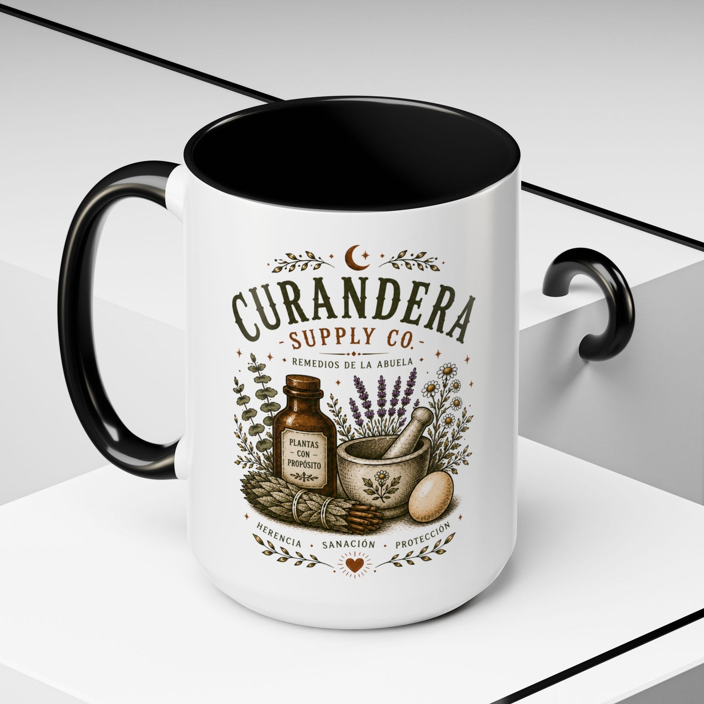 Bruja Mug - Latina Witch Coffee Cup | Spanish Gift for Her | Regalos para Mujer | Mystical Latina Power Mug