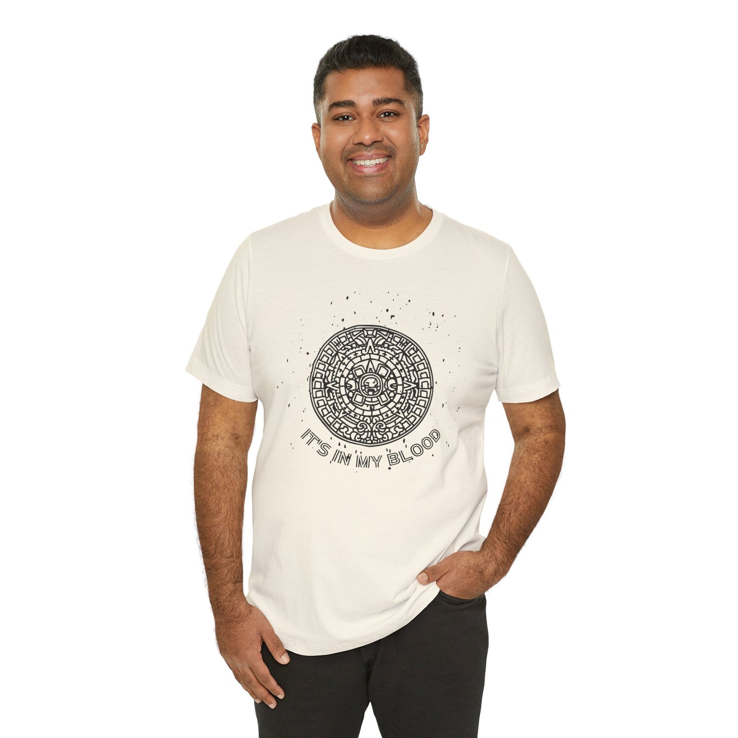 It's In my Blood Aztec shirt | Gift for Him Gift for Her Birthday Graduation Tee Mayan Tshirt