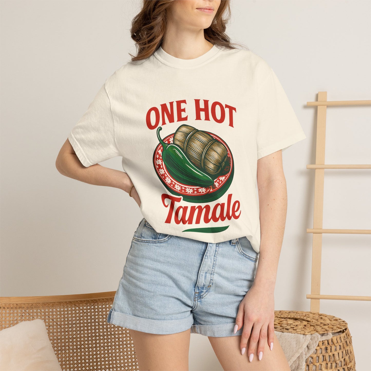 Hot Tamale Latino Style Unisex T-shirt, Bilingual Spanish Shirt, Funny Tee, Hispanic Apparel, Latinx Gift