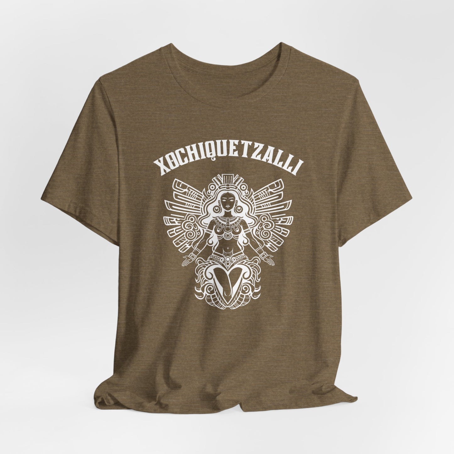 Xochiquetzalli Aztec Goddess of Fertility Shirt | Gift for Her , Xochiquetzal Aztec Art , Latino Americans , Mexican Shirts