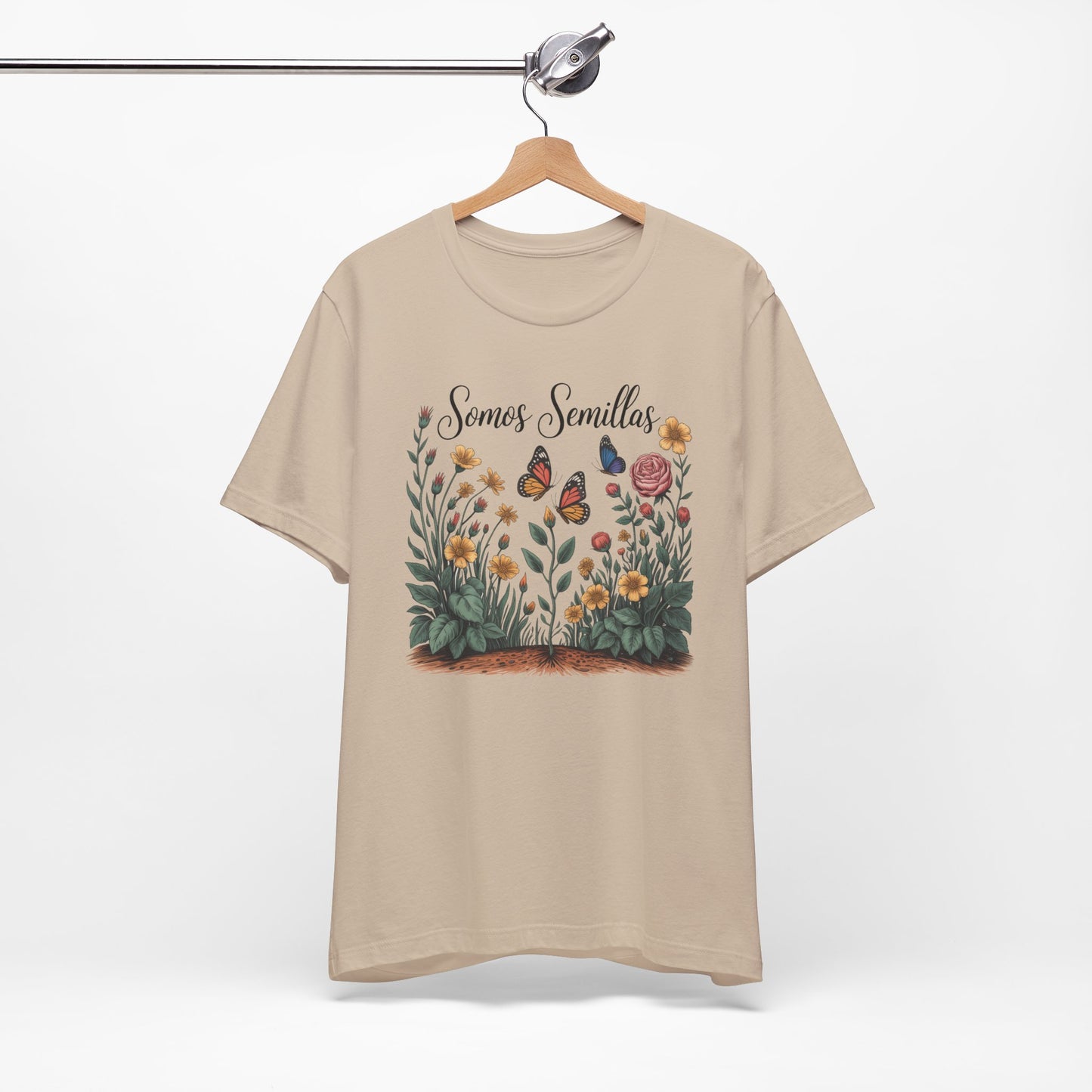 Somos Semillas T-Shirt - Latino Heritage Tee - Hispanic Pride Shirt - Latina Power Gift - Cultural Latinx Apparel
