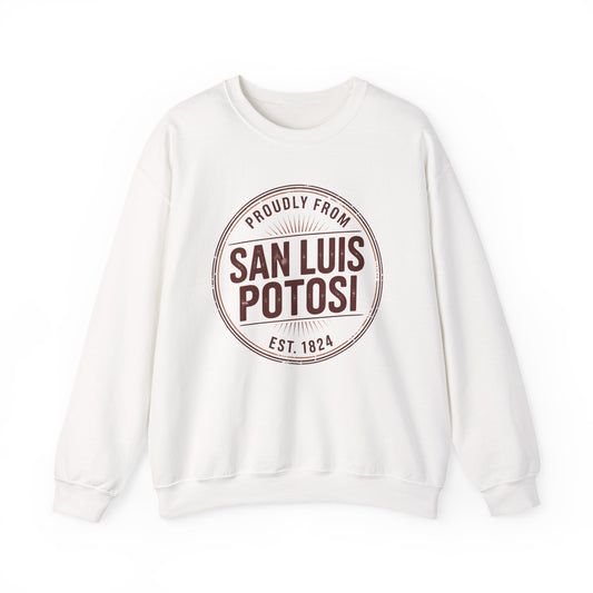 San Luis Potosí Sweatshirt - Potosino Pride Pullover - Mexican State Gift - SLP Heritage Hoodie - Latino Pride Wear