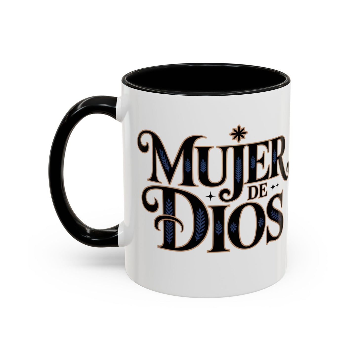 Mujer de Dios Mug - Christian Latina Faith Gift - Spanish Religious Coffee Cup - Catholic Gift for Women