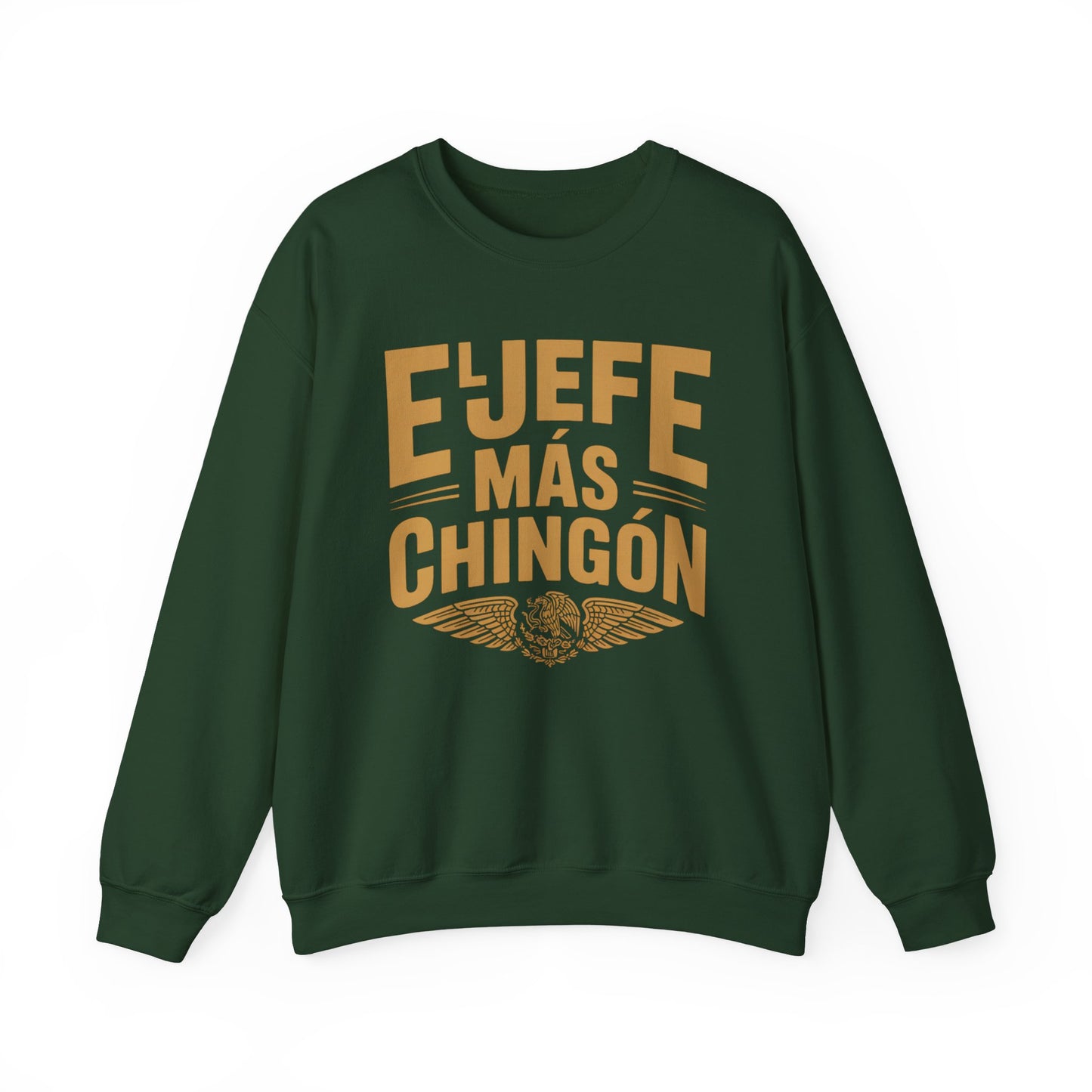 El Jefe Mas Chingon Sweatshirt - Latino Pride Boss Shirt, Hispanic Heritage Gift, Spanish Saying Sweater, Cultura Latina Clothing