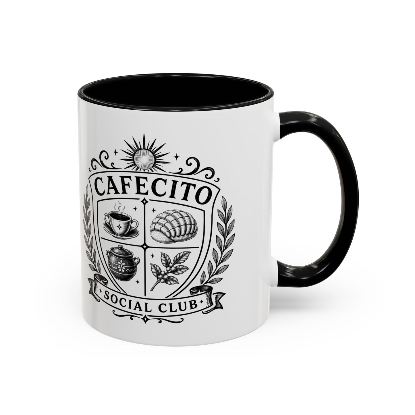 El Cafecito Latino Foods Mug - Latina Gift for Coffee Lovers - Regalos en Español - Cultural Pride Cup