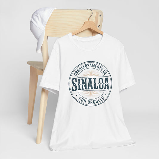 Sinaloa T-Shirt - Mexican Heritage Pride Tee - Culiacán Mexico Regional Gift - Orgullo Mexicano Shirt