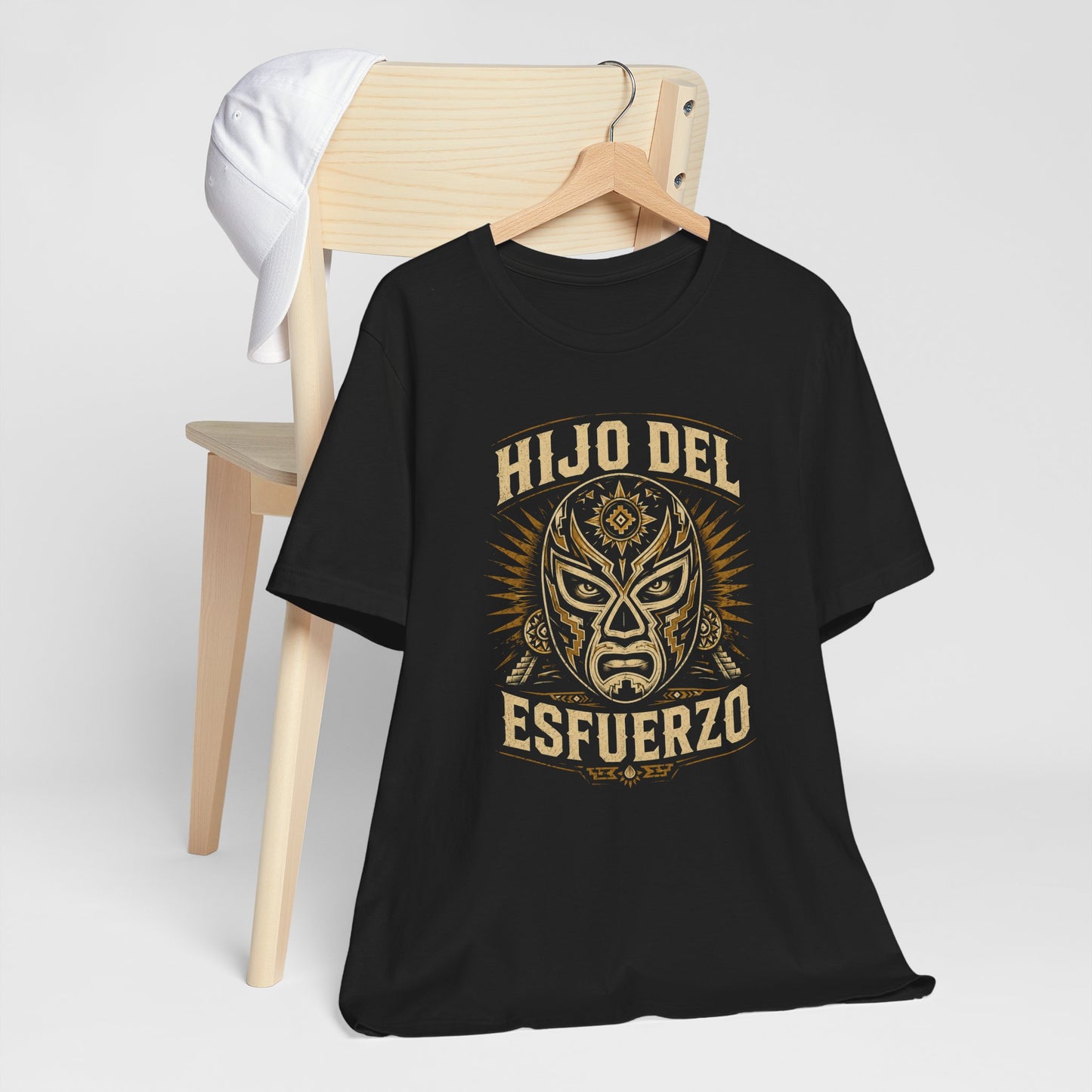 El Luchador T-Shirt - Mexican Wrestling Lucha Libre Tee - Latino Pride Shirt - Gift for Wrestling Fan
