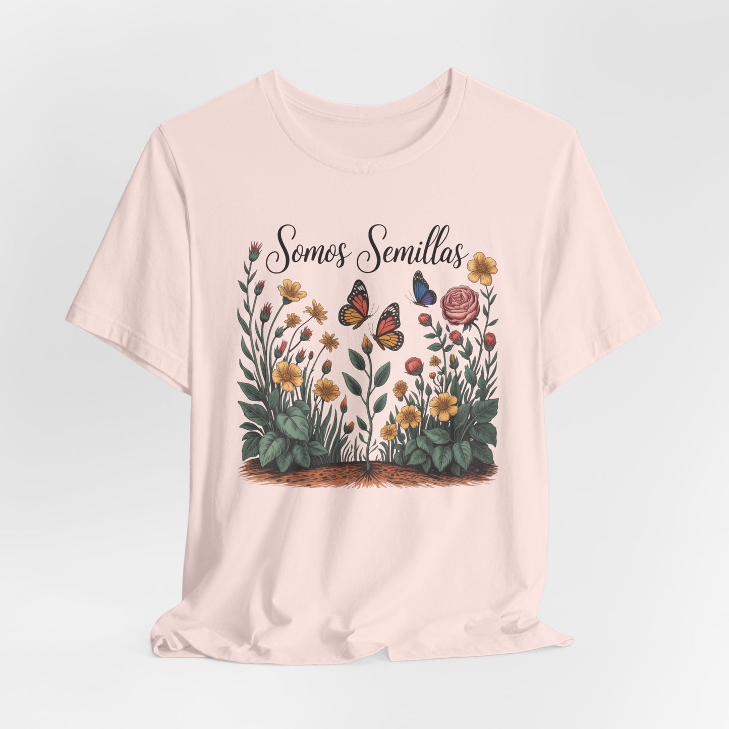 Somos Semillas T-Shirt - Latino Heritage Tee - Hispanic Pride Shirt - Latina Power Gift - Cultural Latinx Apparel