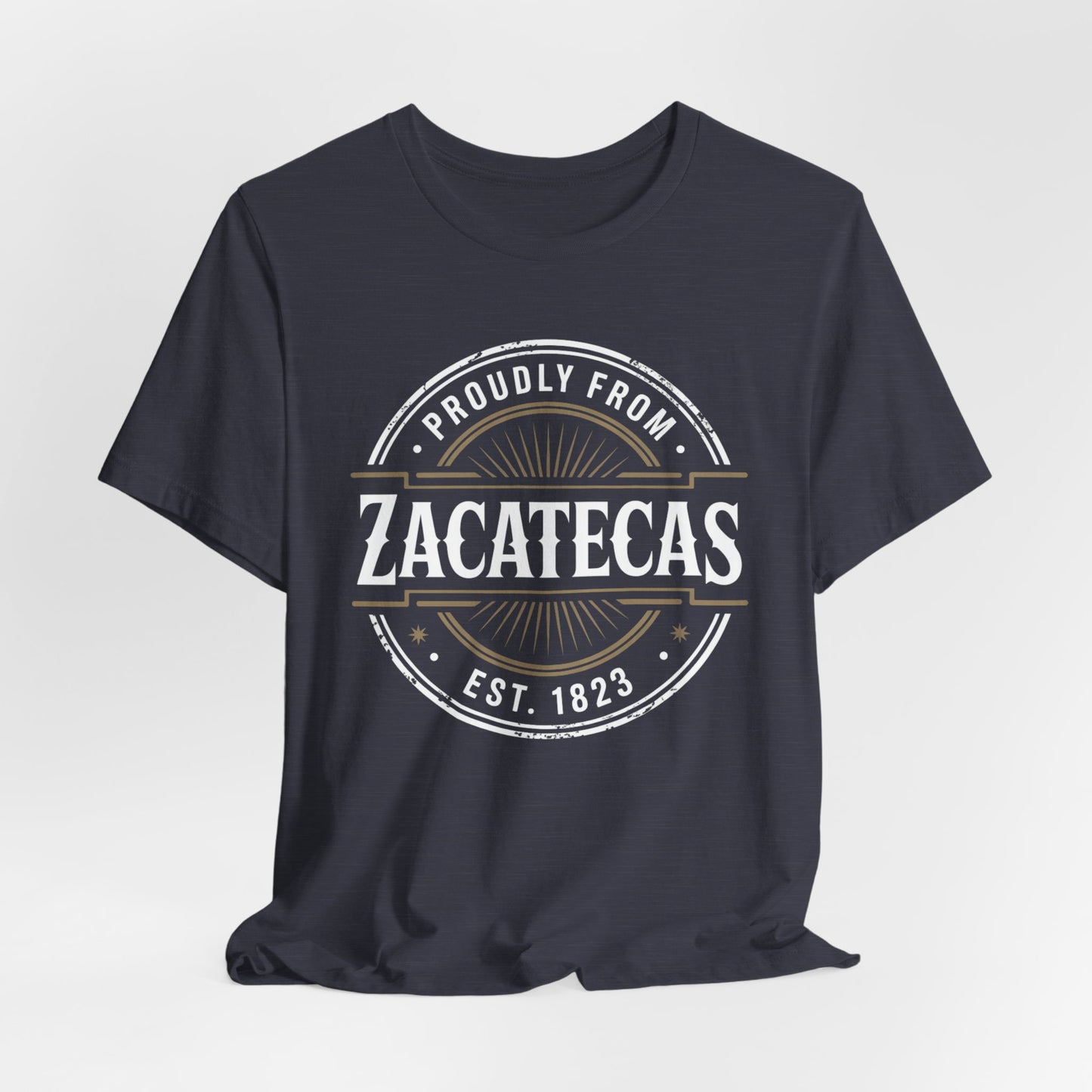 Zacatecas T-Shirt - Mexican Heritage Tee - Zacatecano Pride Gift - Mexico State Shirt - Hispanic Pride Tshirt
