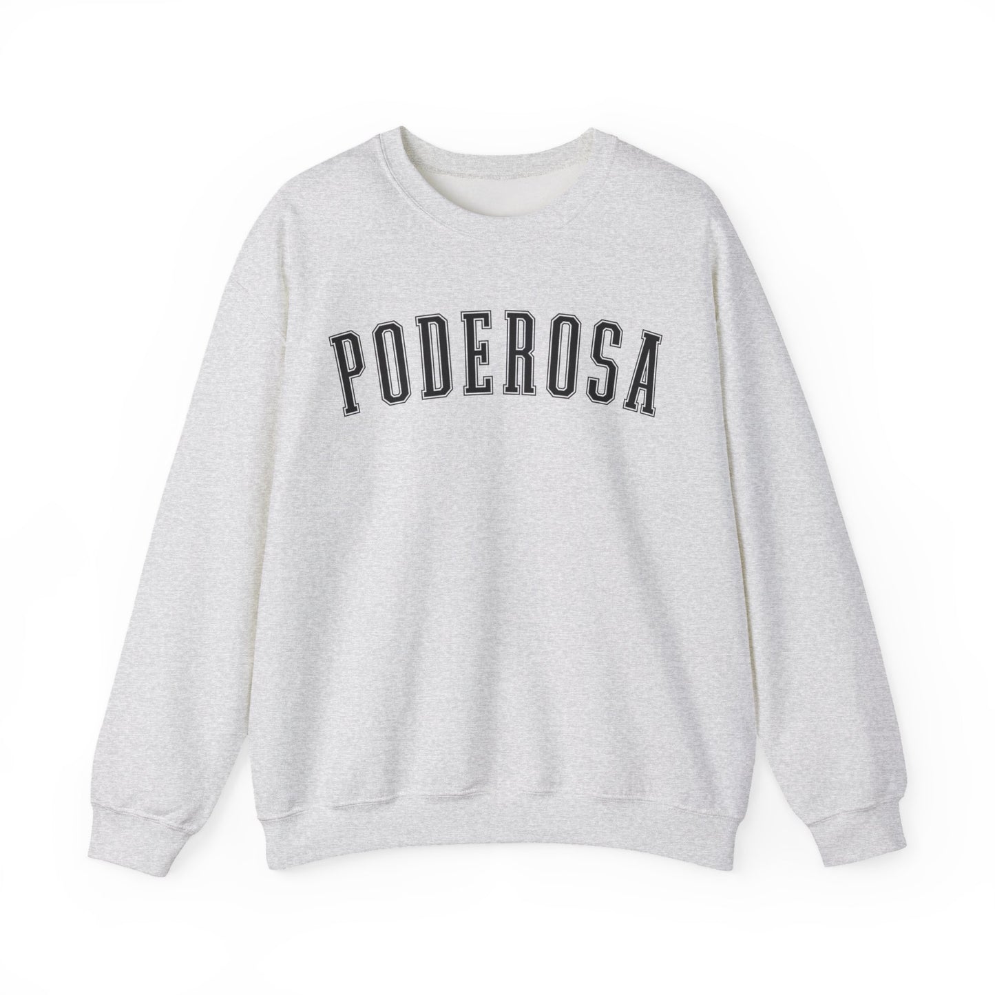 Poderosa Divina Sweater Latina College Crewneck Powerful Divine Spanish Phrase Mexican Sweatshirt Chicana Gift Hispanic Empowerment