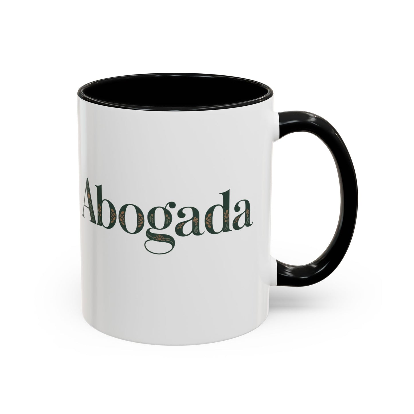 Abogada Mug - Latina Lawyer Gift Coffee Cup, Mujer Profesional Regalo, Female Attorney Mug for Abogada Latina