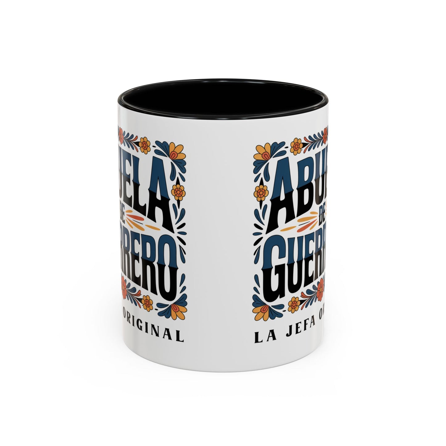 Abuela de Guerrero Mug - Latino Family Gift for Hispanic Grandma | Spanish Coffee Cup | Abuela Love Mug | Cafe con Abuela