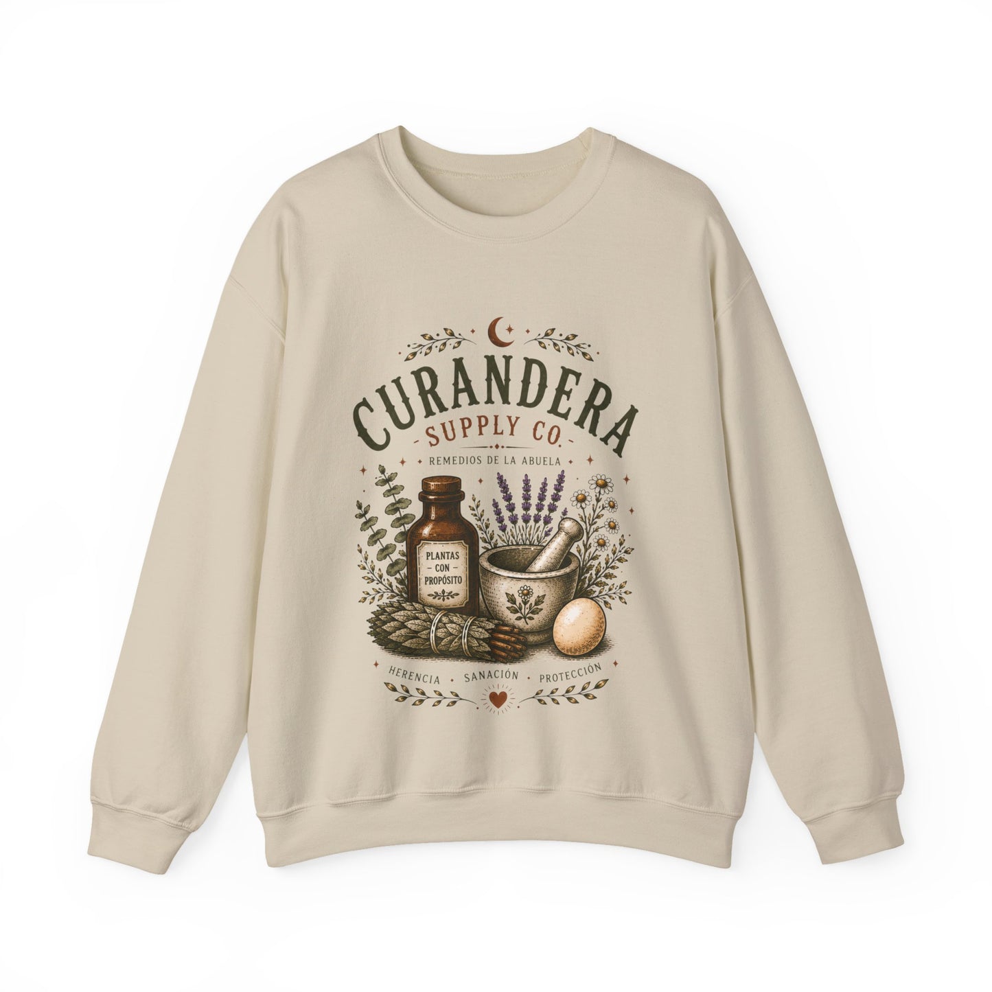 Bruja Sweatshirt - Latina Witch Magic Sudadera - Spiritual Gifts for Her - Mystical Latina Pride Hoodie
