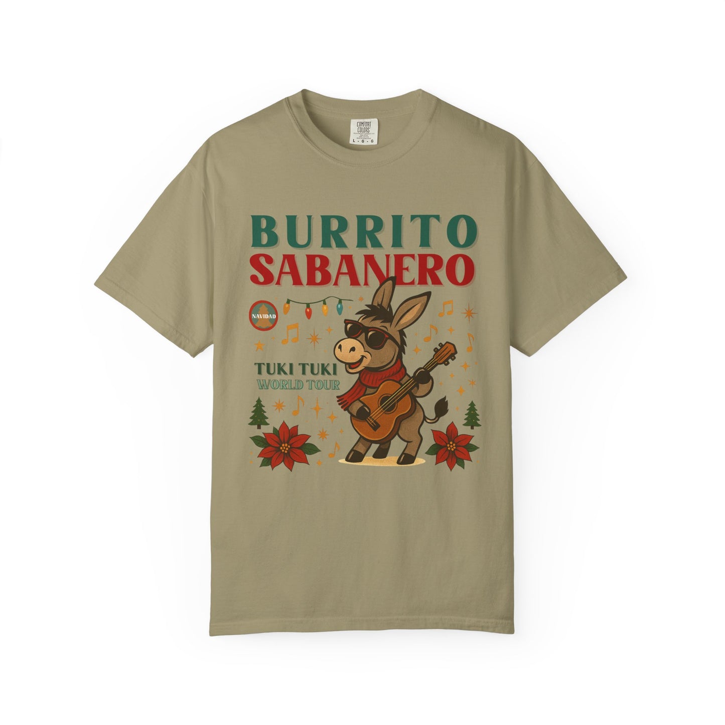 Burrito Sabanero Navidad Shirt | Camisa de Navidad Funny Xmas Tee |  Bilingual Shirt