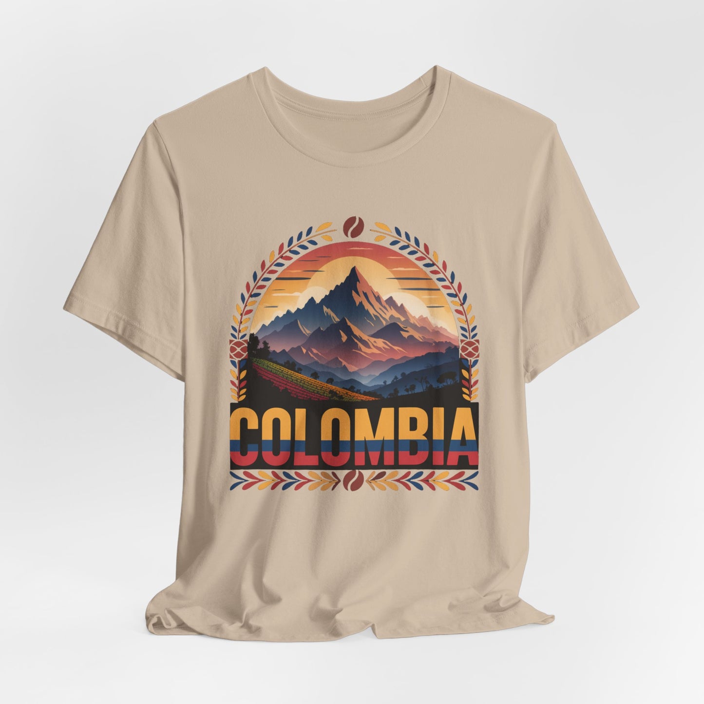 Colombia T-Shirt - Colombian Heritage Pride Tee - Orgullo Colombiano Gift - Mi Colombia Shirt - Hispanic Pride Apparel