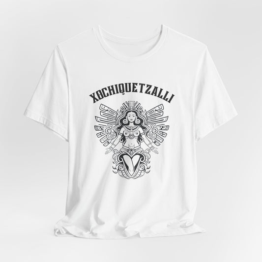 Xochiquetzalli Aztec Goddess of Fertility Shirt | Gift for Her , Xochiquetzal Aztec Art , Latino Americans , Mexican Shirts