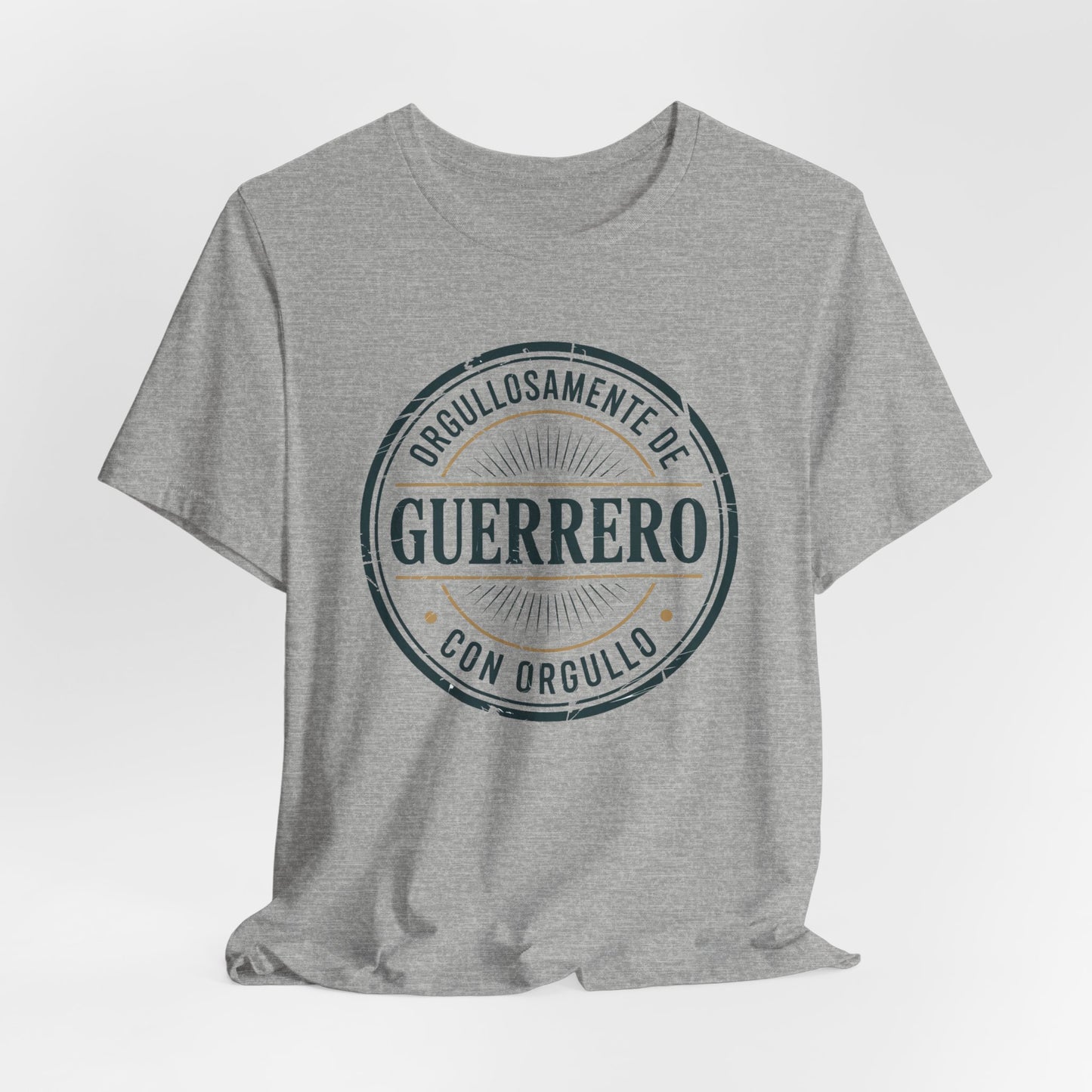 Guerrero T-Shirt - Mexican Heritage Pride Tee - Estado Guerrero Mexico Shirt - Orgullo Mexicano Gift