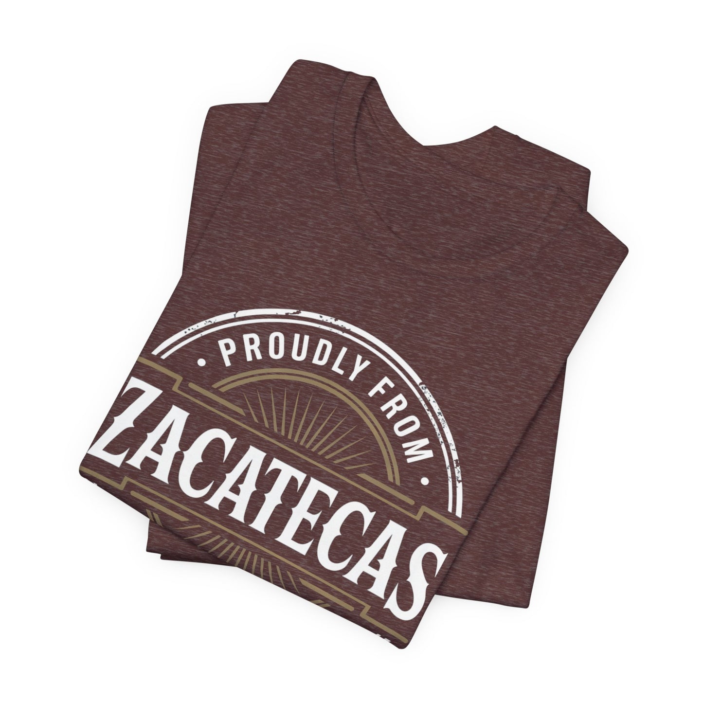 Zacatecas T-Shirt - Mexican Heritage Tee - Zacatecano Pride Gift - Mexico State Shirt - Hispanic Pride Tshirt