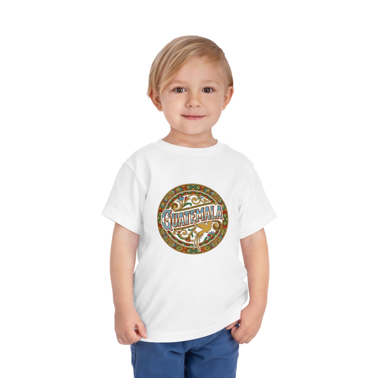 Guatemala Toddler T-Shirt - Guate Pride Tee - Guatemalteco Gift - Chapín Shirt - Central American Hispanic Pride - Guatemala Amor