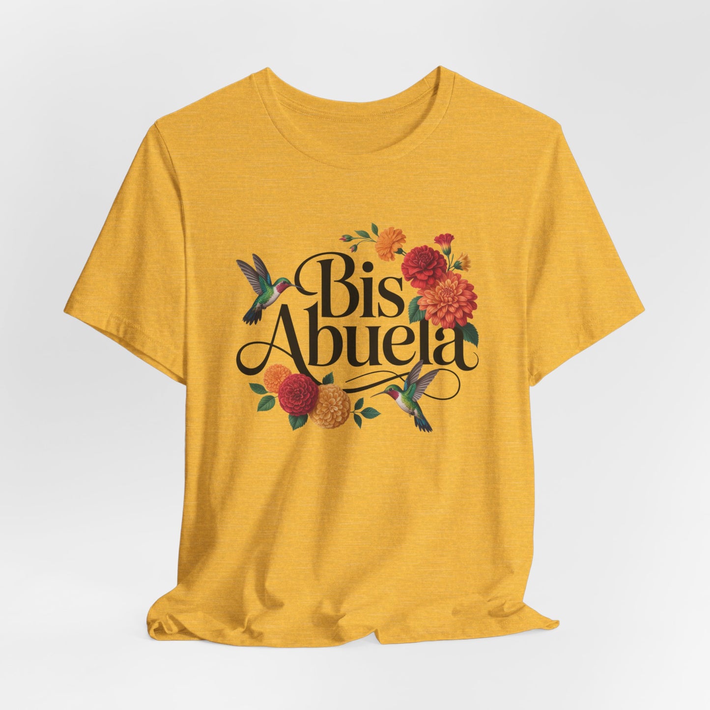 Bis Abuela T-Shirt - Great Grandma Tee - Latino Family Gift - Hispanic Grandma Shirt - Bisabuela Regalo