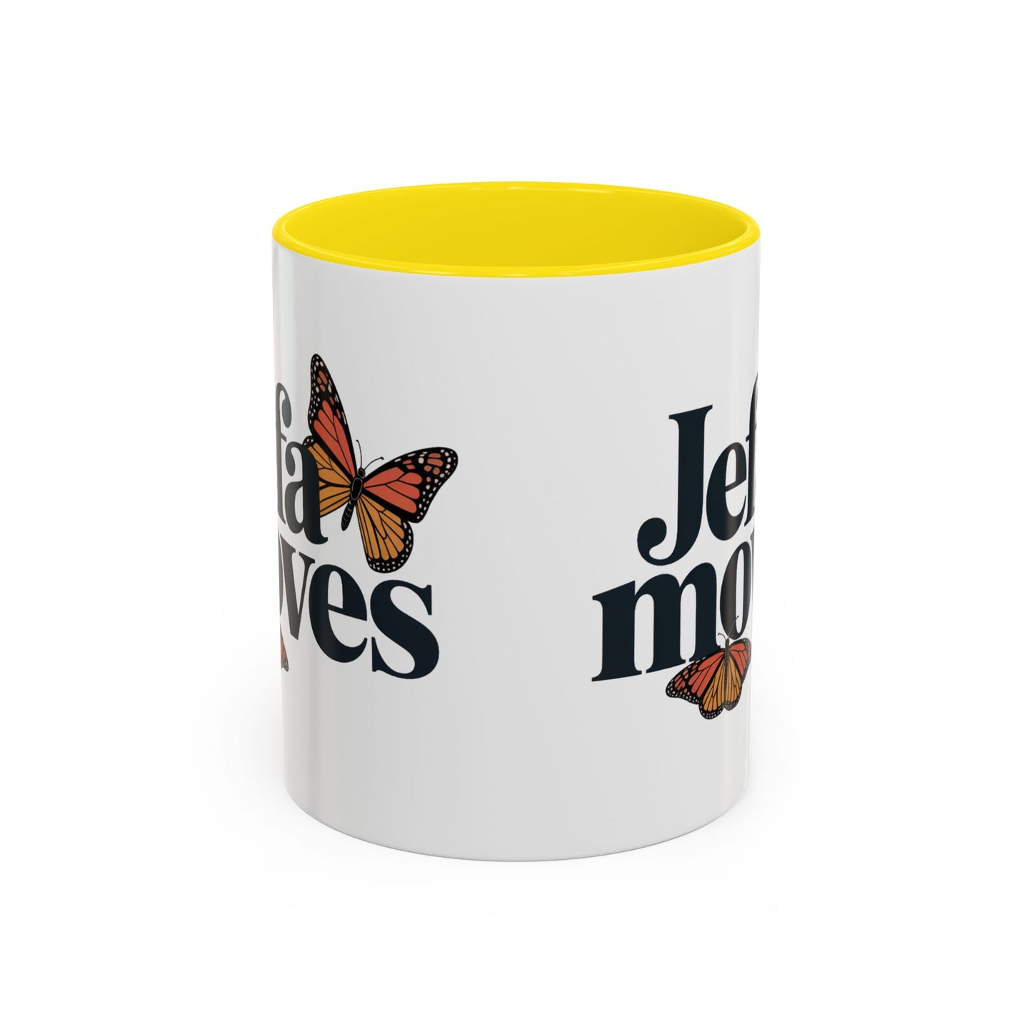 La Jefa Moves Mug - Female Boss Gift for Latina Women - Spanish Coffee Cup - Empowering Latina Gift - Bilingual Mug