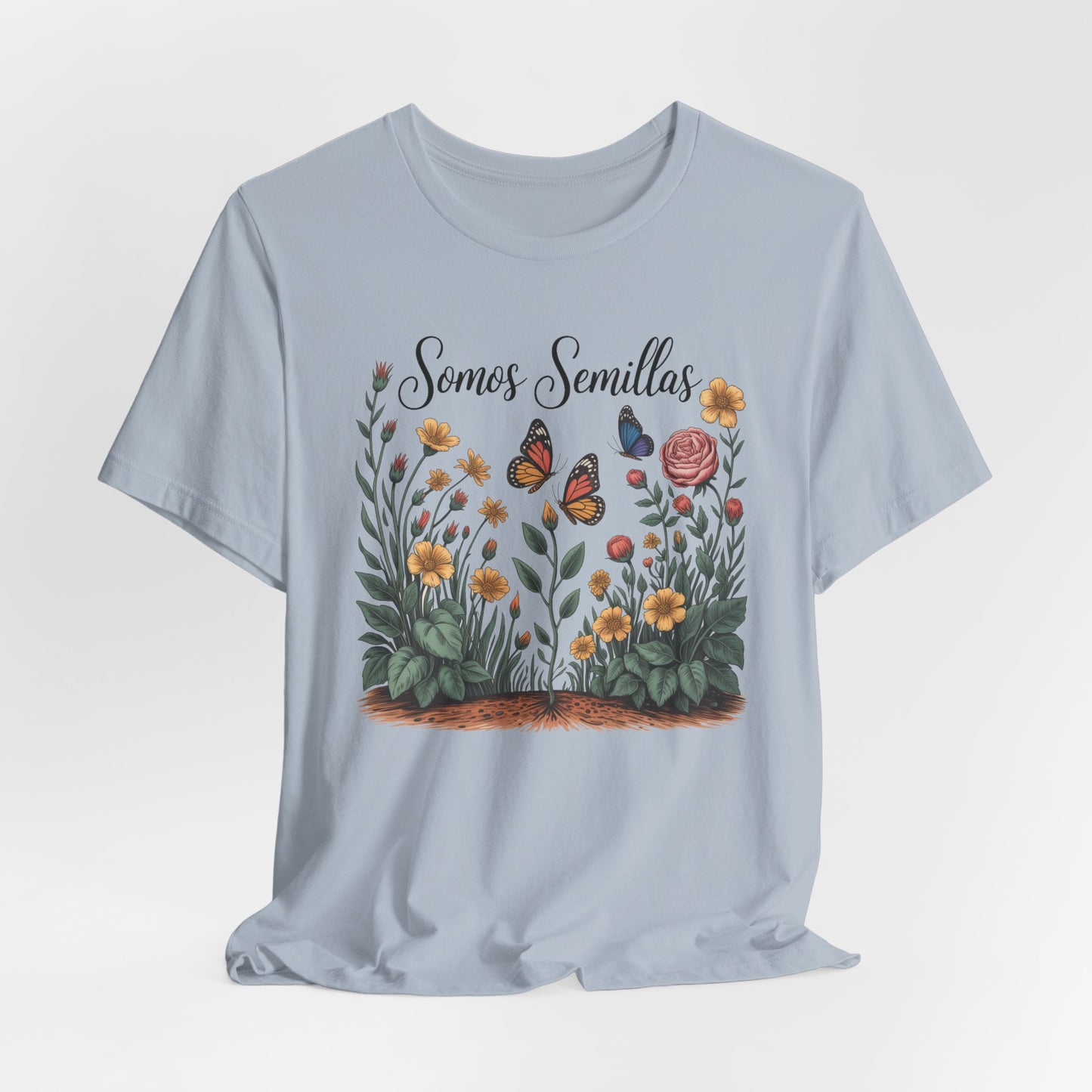 Somos Semillas T-Shirt - Latino Heritage Tee - Hispanic Pride Shirt - Latina Power Gift - Cultural Latinx Apparel