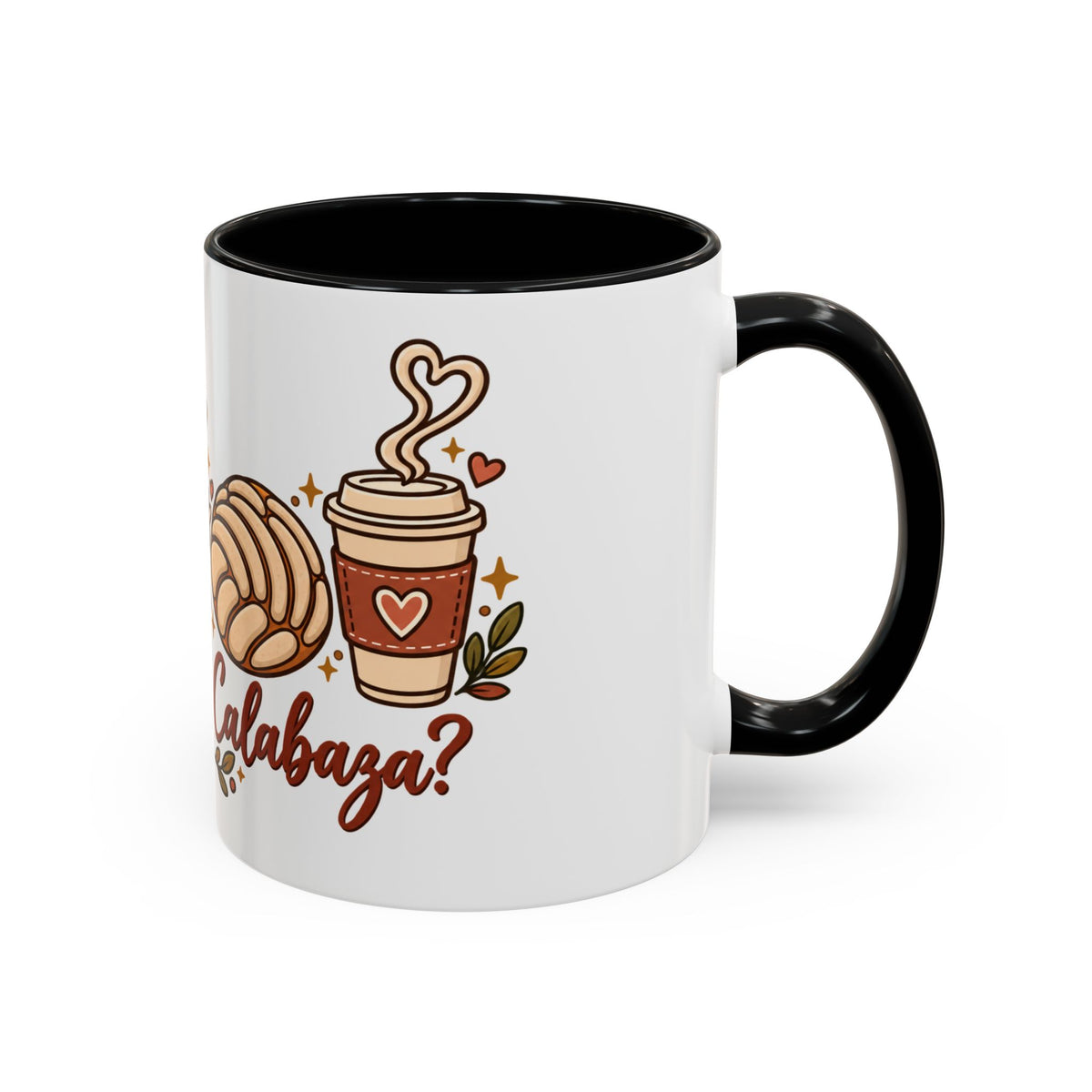 Que Pasa Calabaza Mug - Cute Fall Ghost Coffee Mug - Spanish Halloween Pumpkin Gift