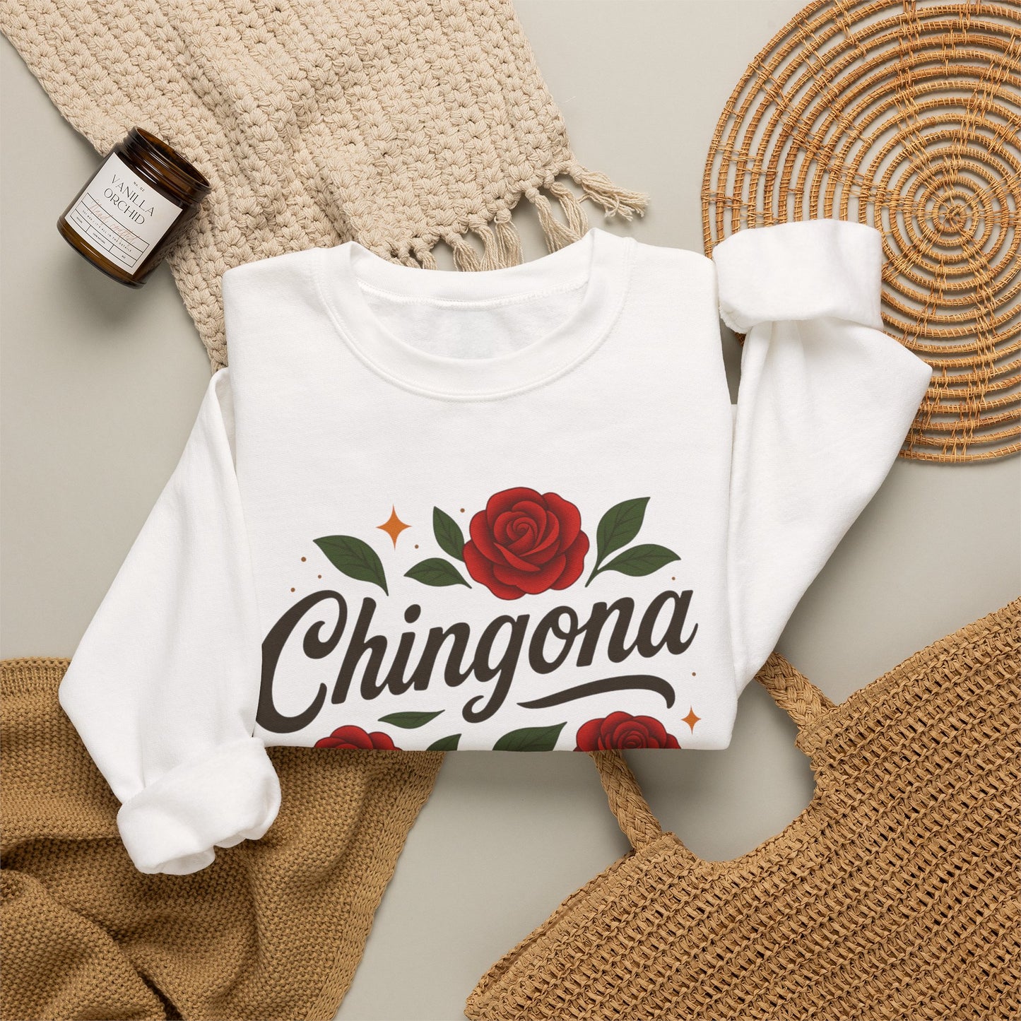 Chingona Sweatshirt | Soy Chingona Crewneck | Latina Empowerment | Mexican Pride | Latina Gift | Latina Owned Shop