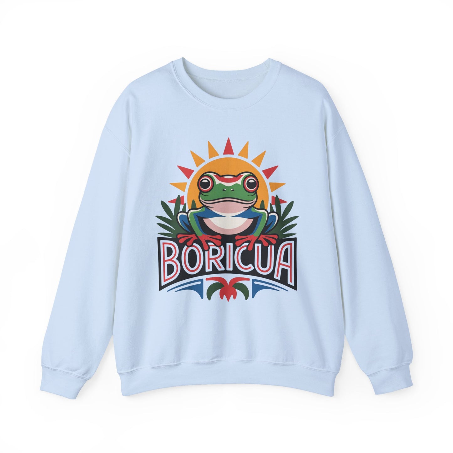 Boricua Sweatshirt - Puerto Rican Pride Gift - Borinquen Heritage Sudadera - Latino Hispanic Pride Wear