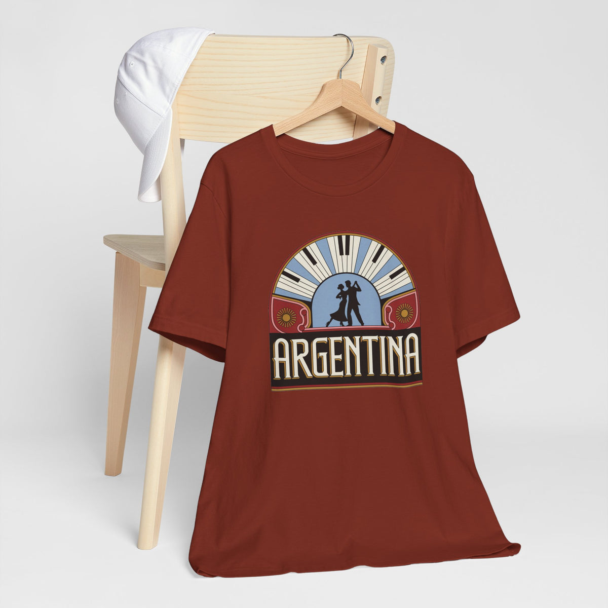 Tango Argentina Tee - Argentine Tango Shirt - Buenos Aires Argentina Pride Gift