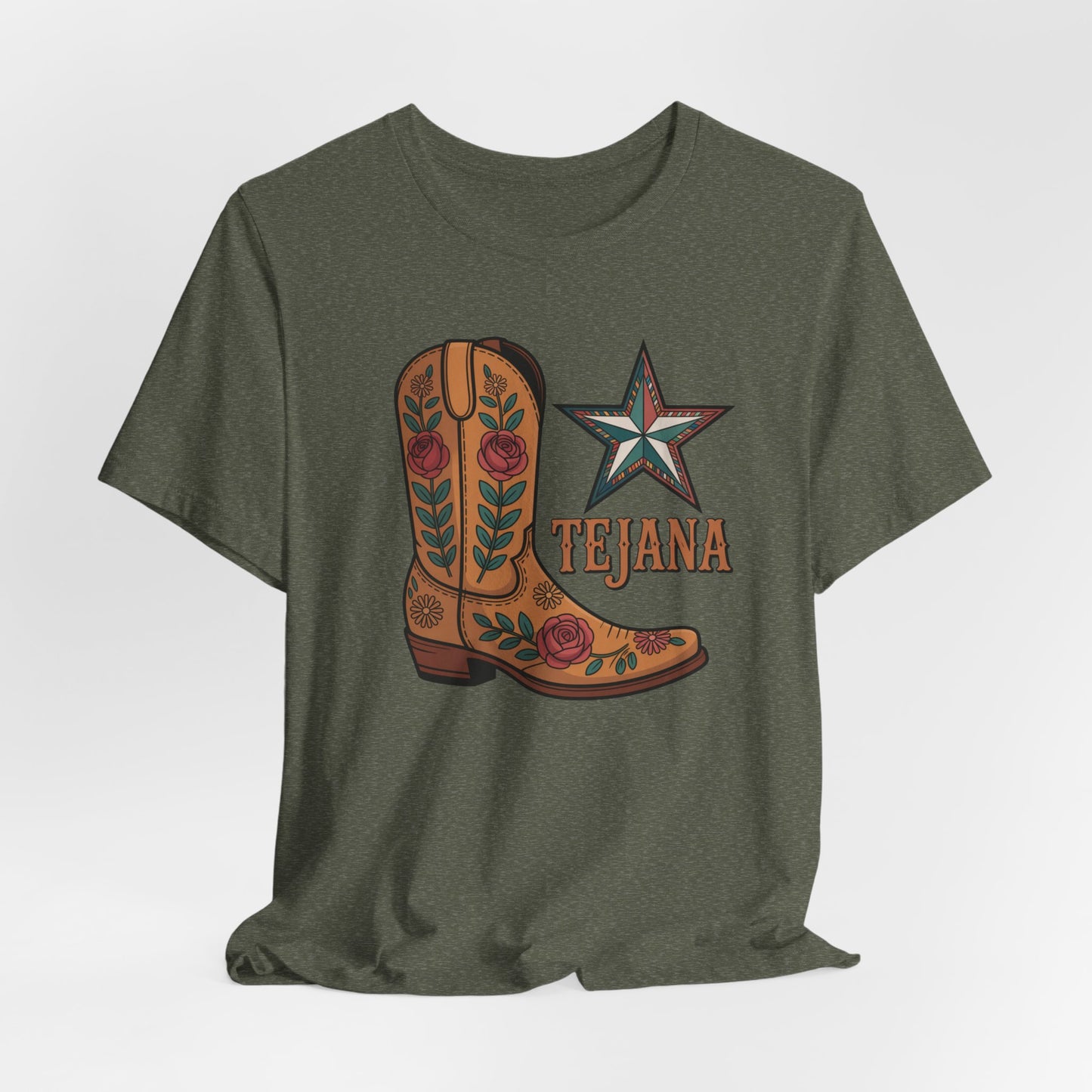 Tejana Proud T-Shirt - Proud Texas Latina Tee - Hispanic Pride Gift - Tejana Mujer Shirt - Latino American Pride Top