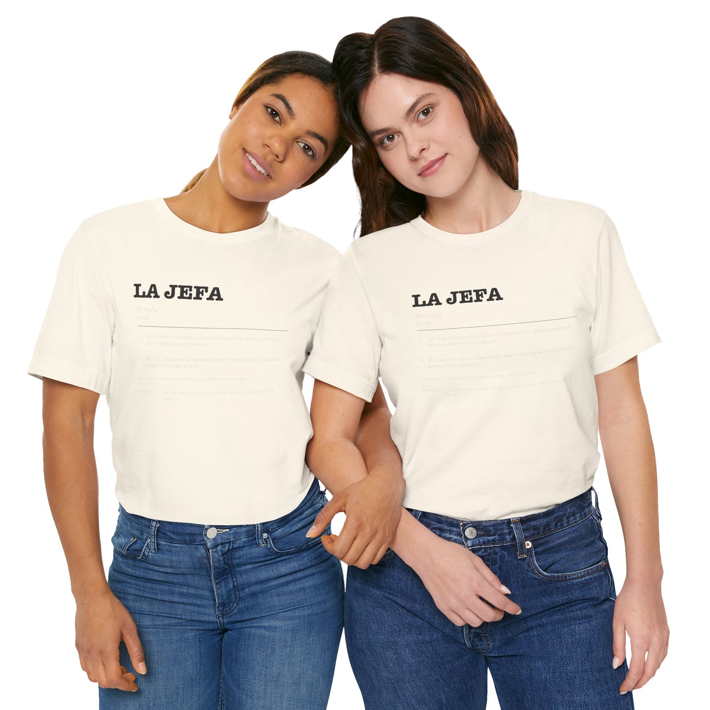 La Jefa T-Shirt - Latina Boss Babe Empowerment Tee - Mujer Fuerte Shirt - Spanish Boss Gift for Her