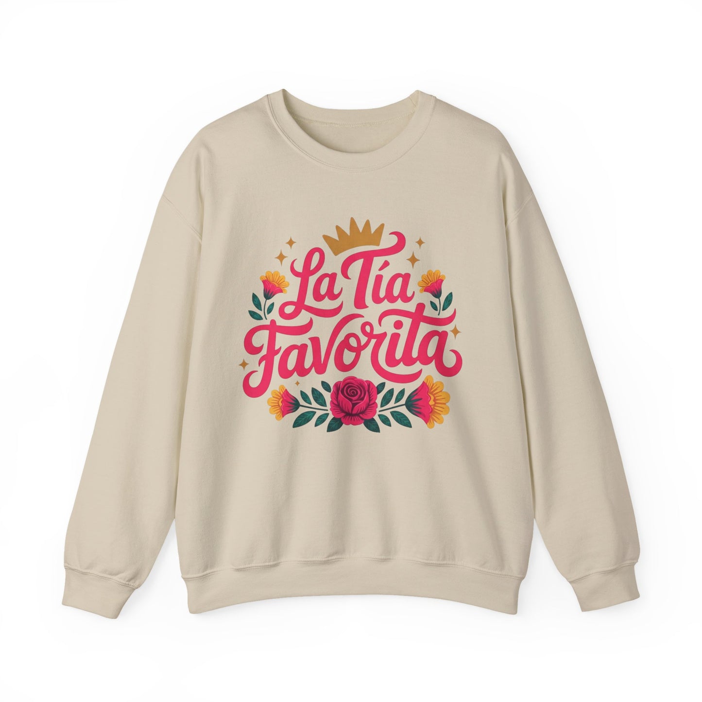 Tia Sweatshirt - Proud Tia Gift - Latino Family Tia Shirt - Best Tia Ever - Mi Tia Favorita - Tia Vida Sweatshirt