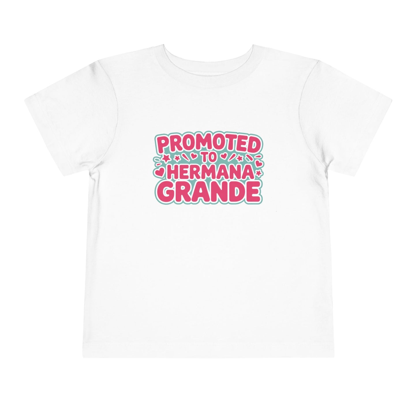 Promoted to Hermana Grande Gift Shirt, Big Sister Latina Tshirt, Hermana Grande Gift for Sister, Spanish Older Sister Tee