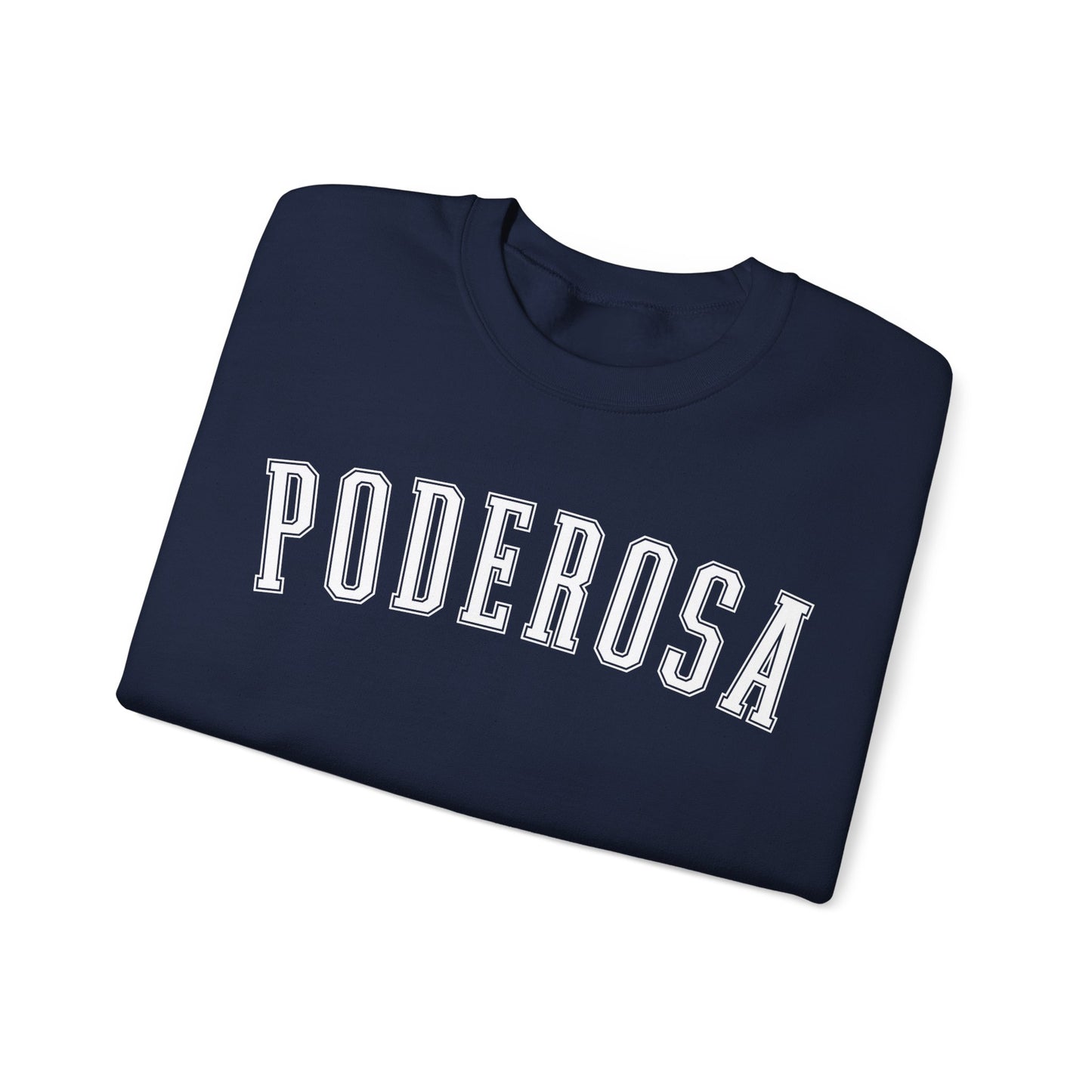 Poderosa Divina Sweater Latina College Crewneck Powerful Divine Spanish Phrase Mexican Sweatshirt Chicana Gift Hispanic Empowerment