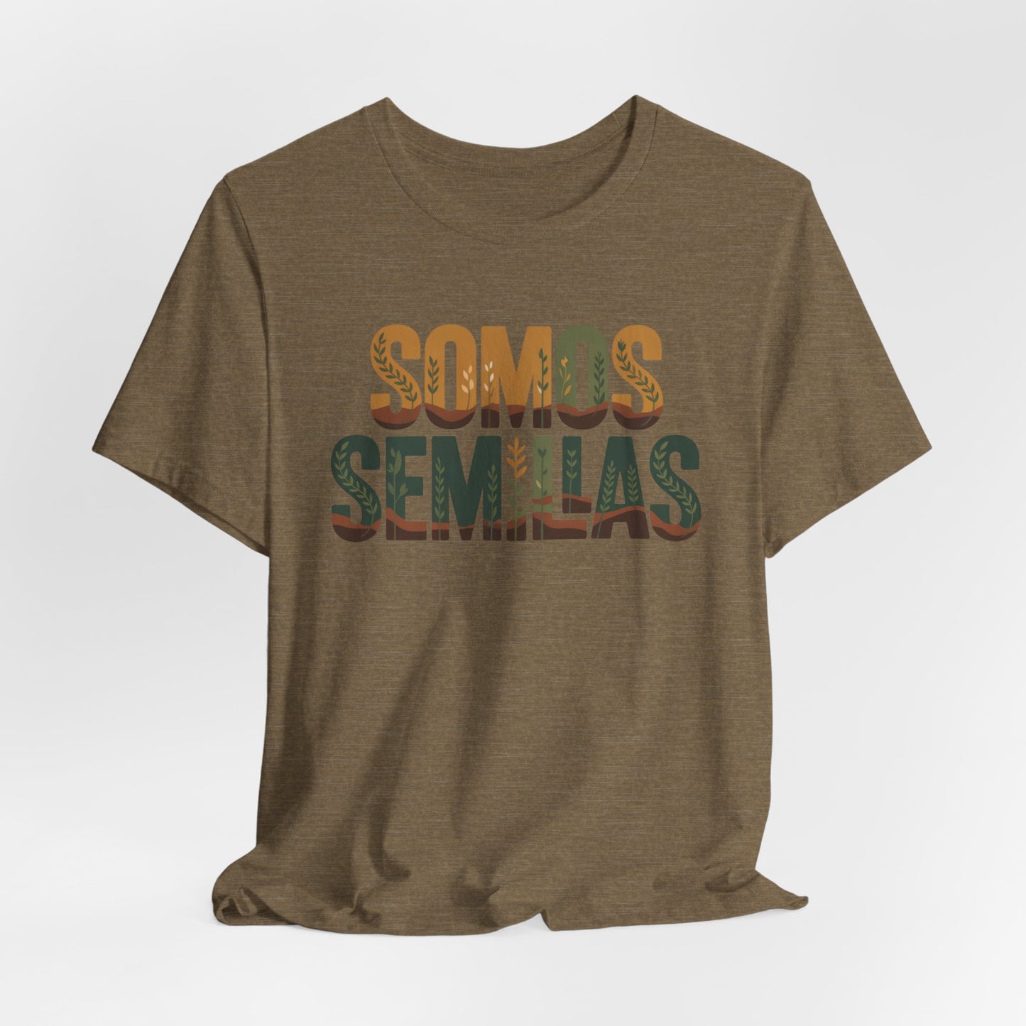 Somos Semillas T-Shirt - We Are Seeds Tee - Latino Heritage Gift - Hispanic Pride Shirt - Inspirational Latino Camiseta