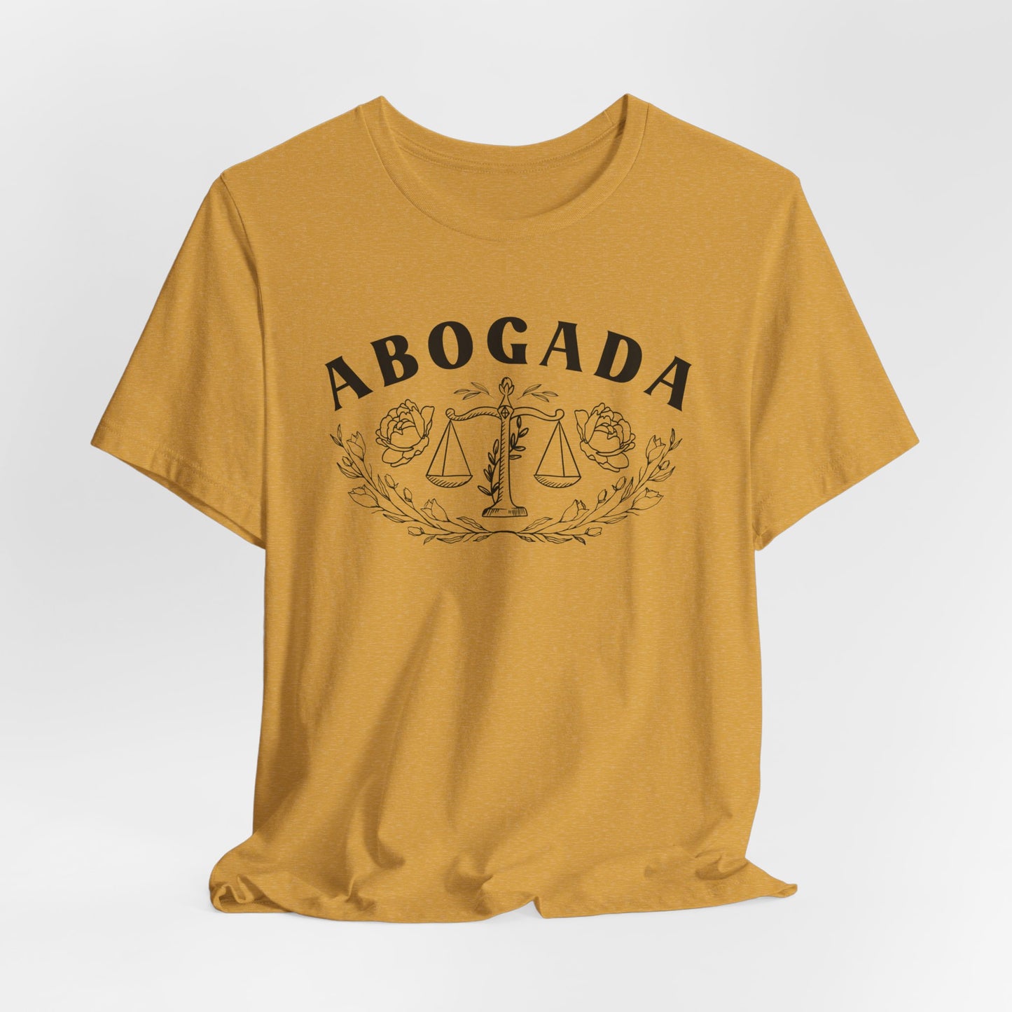 Abogada T-Shirt - Lawyer Latina Pride Tee - Mujer Abogada Gift - Hispanic Legal Queen Shirt - Latino Heritage