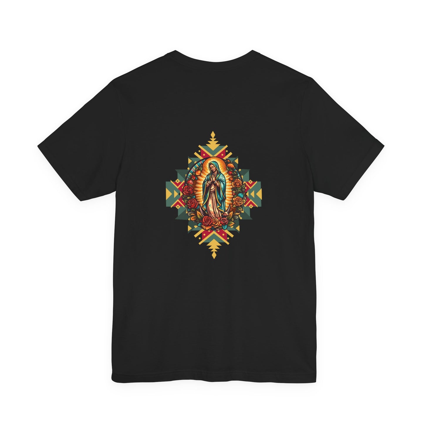 Sacred Heart Guadalupe Shirt Unisex Gift for Him Mens Tee Latino