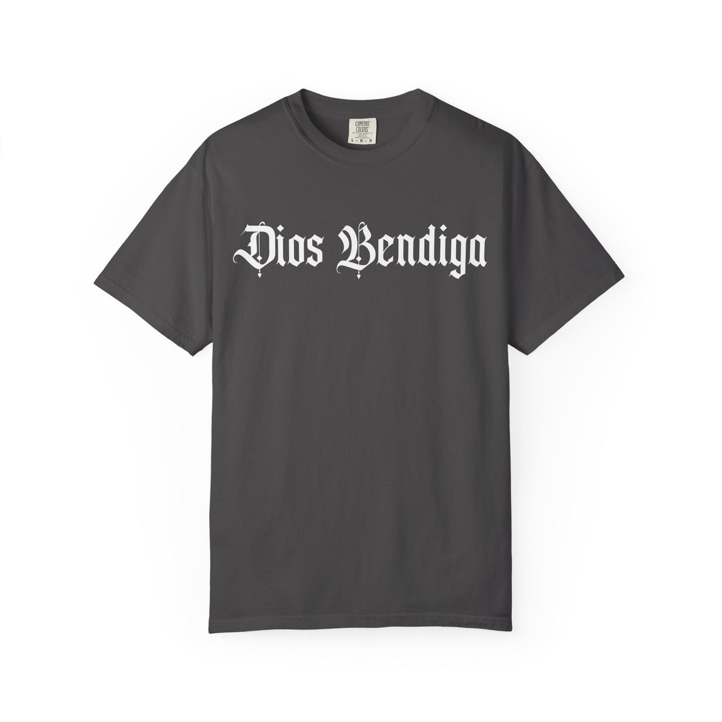 Dios Bendiga Shirt |  Chicano Streetwear Tee | Latino Graphic Tee | Camisa Cristiana | Comfort Colors T Shirt