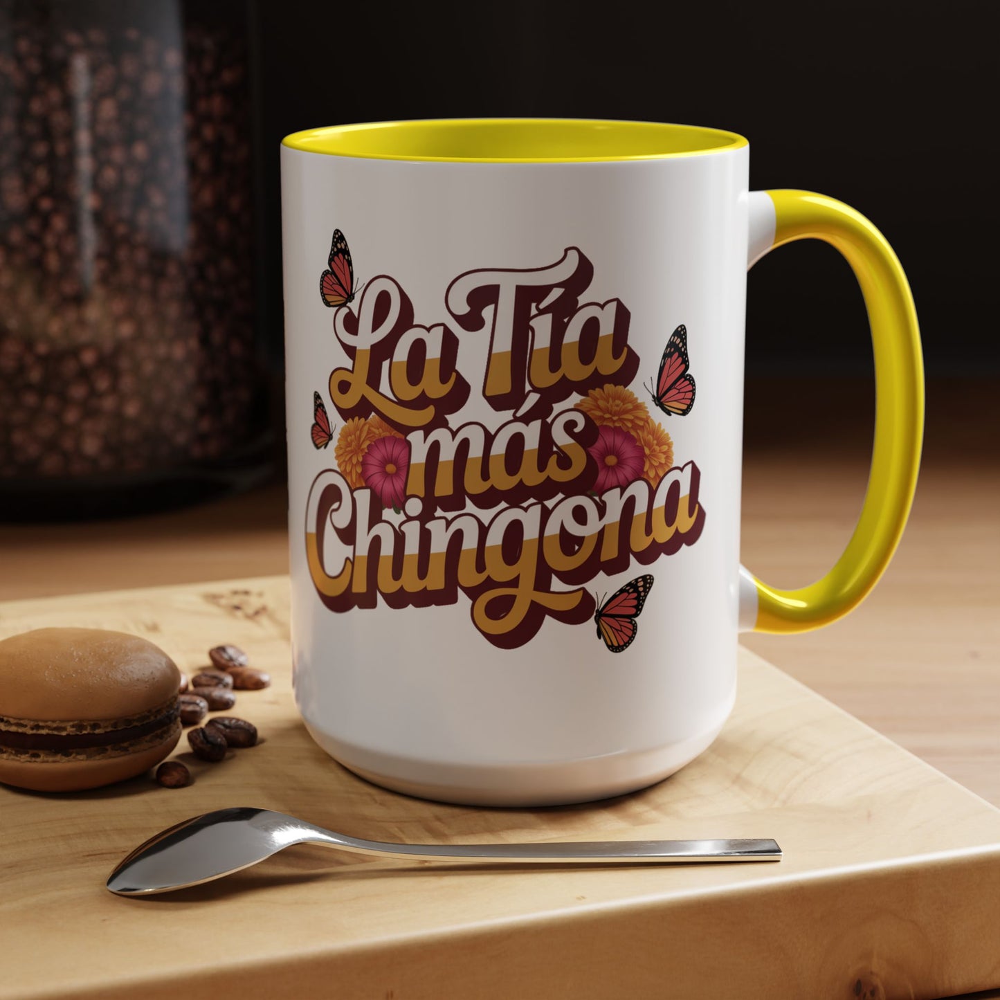 Tia Mug - Best Tia Ever Coffee Cup Gift - Latino Family Tia Querida Mug - Hispanic Aunt Birthday Gift - Tia Regalo
