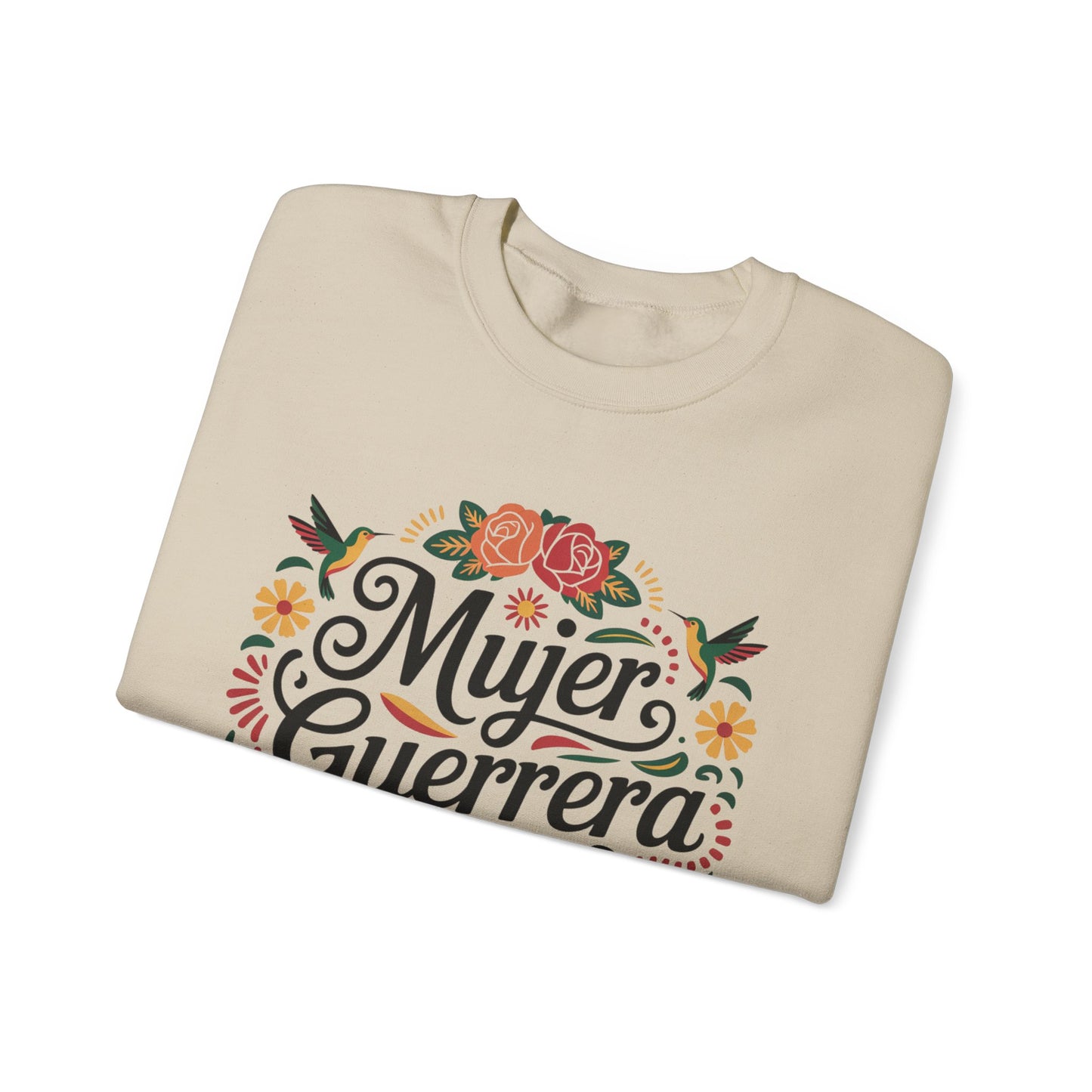 Mujer Guerrera Sweatshirt - Latina Power Hoodie Gift for Strong Women - Warrior Woman Shirt - Latino Heritage Wear