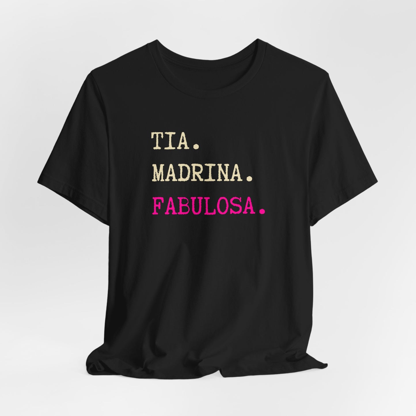 Madrina T-Shirt - Proud Godmother Gift - Latina Pride Shirt - Regalos Para Mujer - Spanish Gift Tee