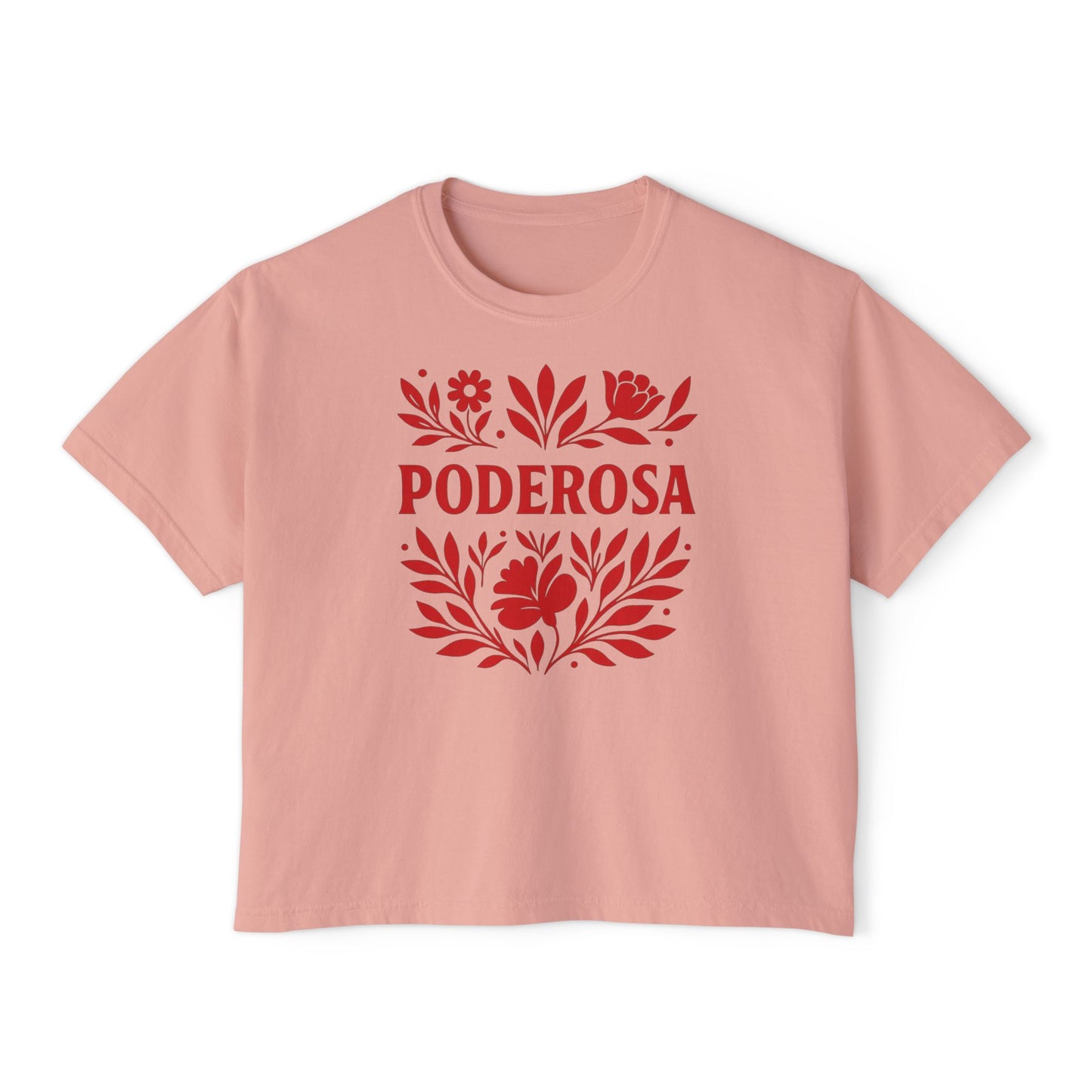 Poderosa  Women's Boxy Tee | Latina Shirt